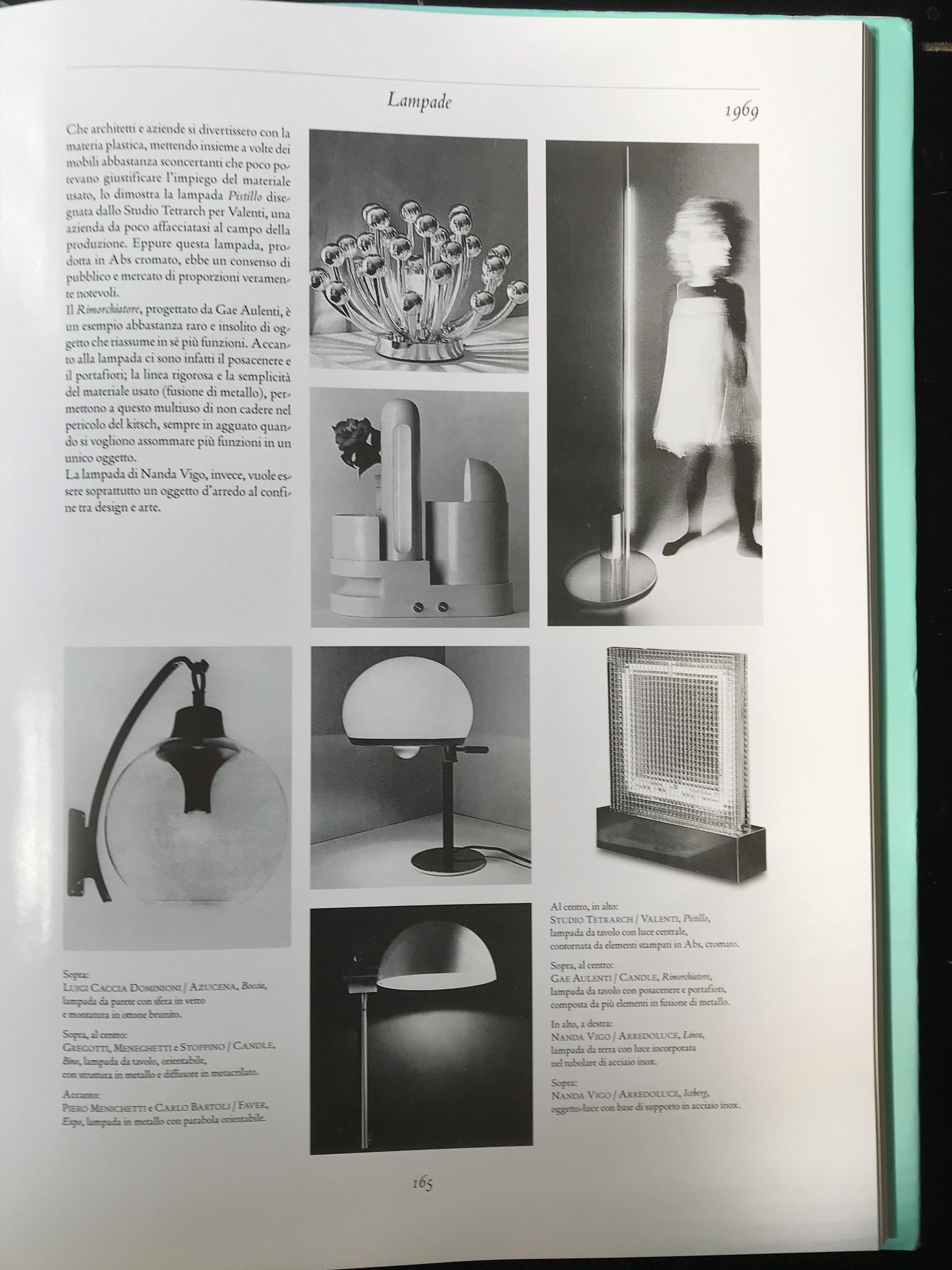 Luigi Caccia Dominioni for Azucena Italian Glass Sconce Wall Lamp 1950s 8