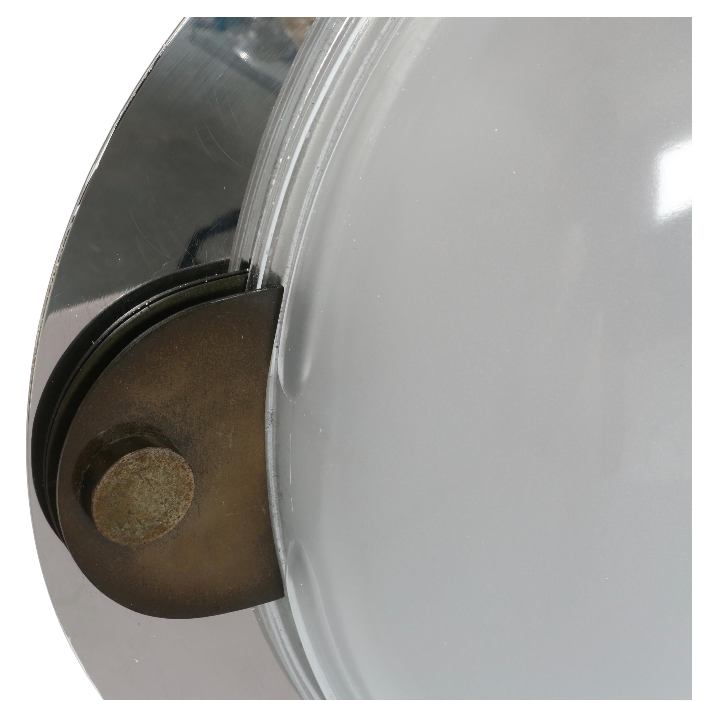 Luigi Caccia Dominioni for Azucena Large LSP12 flush mount lights, Italy In Good Condition For Sale In Brooklyn, NY