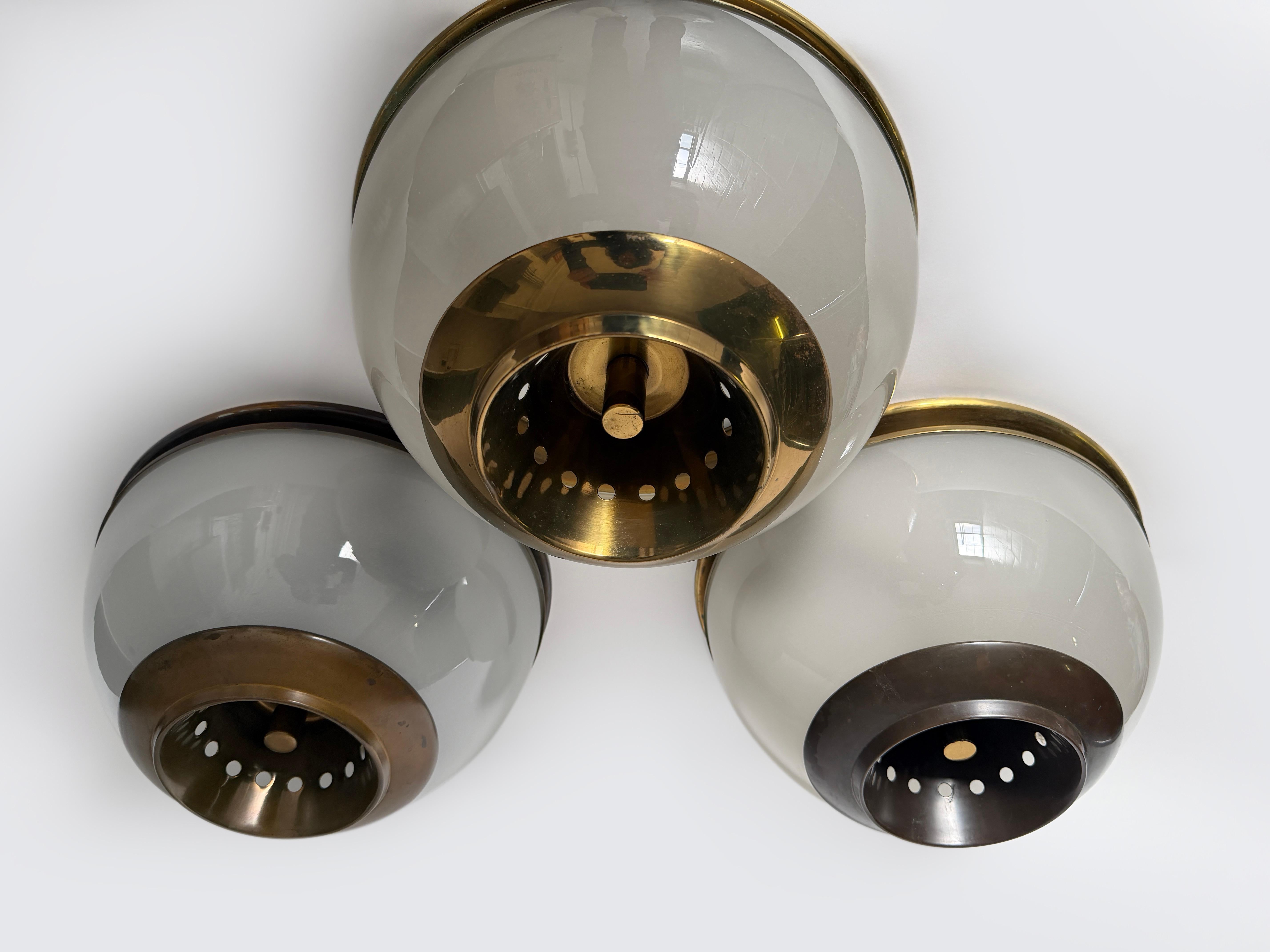 Luigi Caccia Dominioni für Azucena LSP3 Decken- oder Wandleuchte, Italien 1960er Jahre im Angebot 7