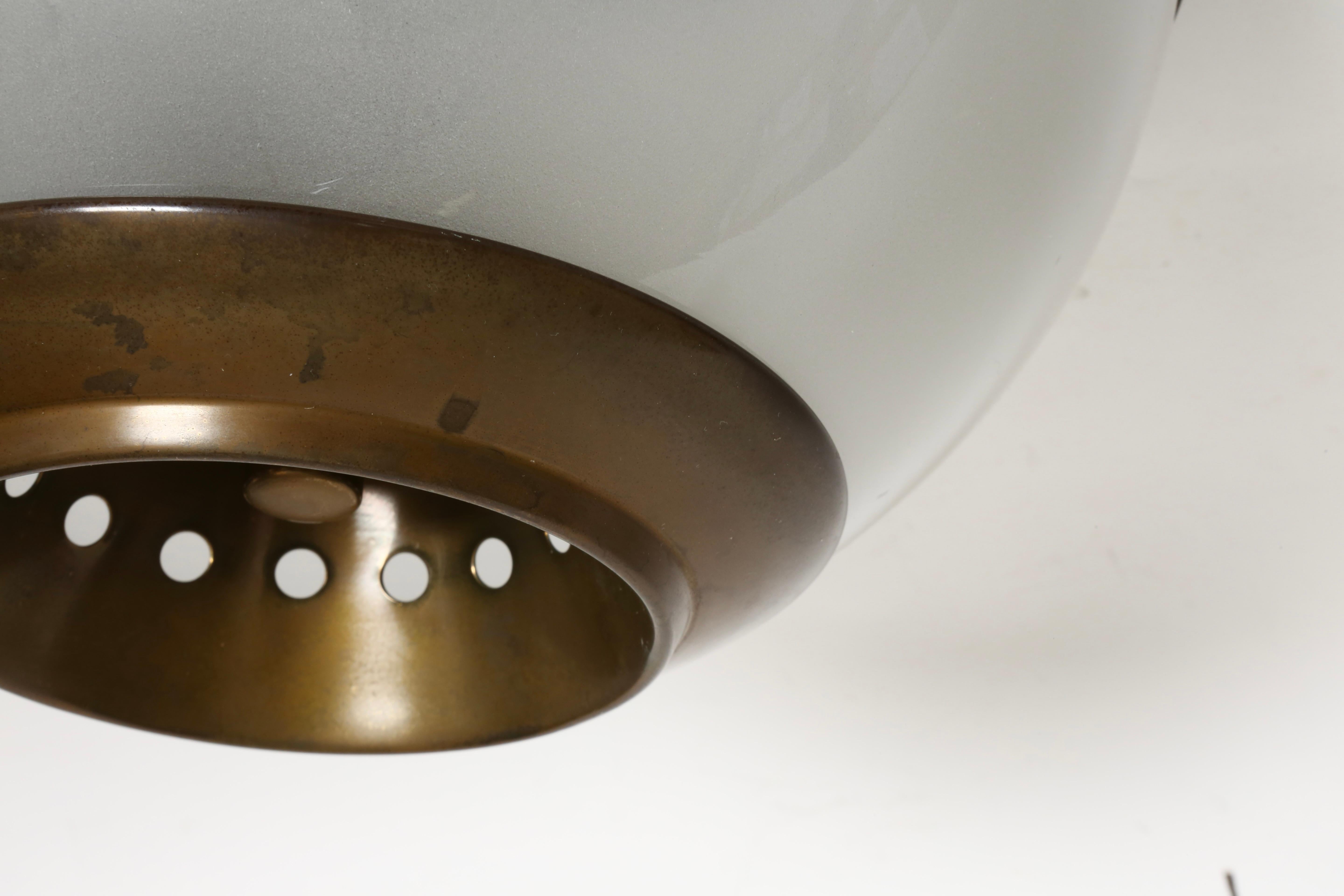 Luigi Caccia Dominioni für Azucena LSP3 Decken- oder Wandleuchte, Italien 1960er Jahre (Mitte des 20. Jahrhunderts) im Angebot