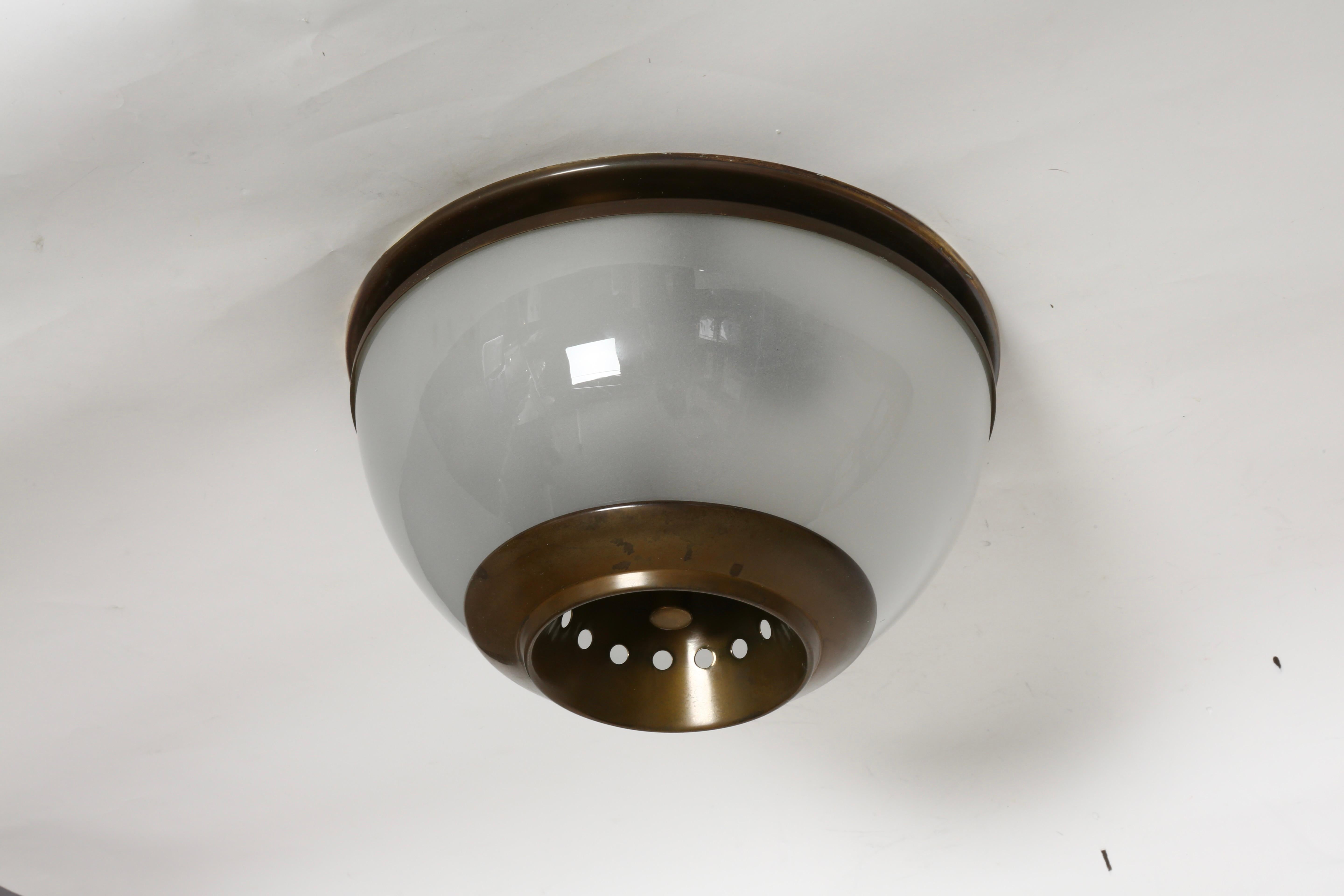 Luigi Caccia Dominioni für Azucena LSP3 Decken- oder Wandleuchte, Italien 1960er Jahre im Angebot 1