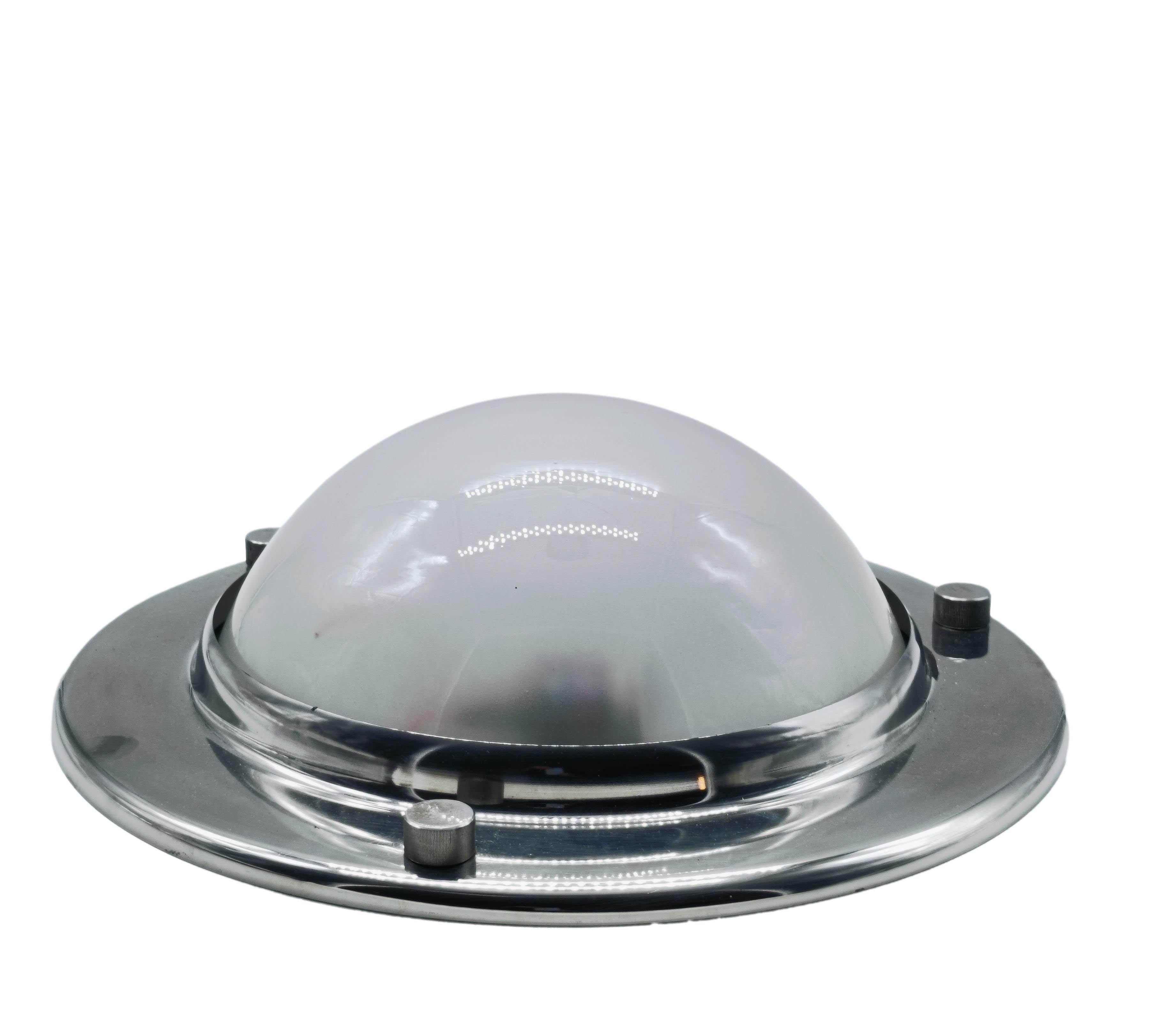 Mid-Century Modern Luigi Caccia Dominioni  for Azucena 'LSP6 Tommy' Wall/Ceiling Light, Italy 1960s For Sale