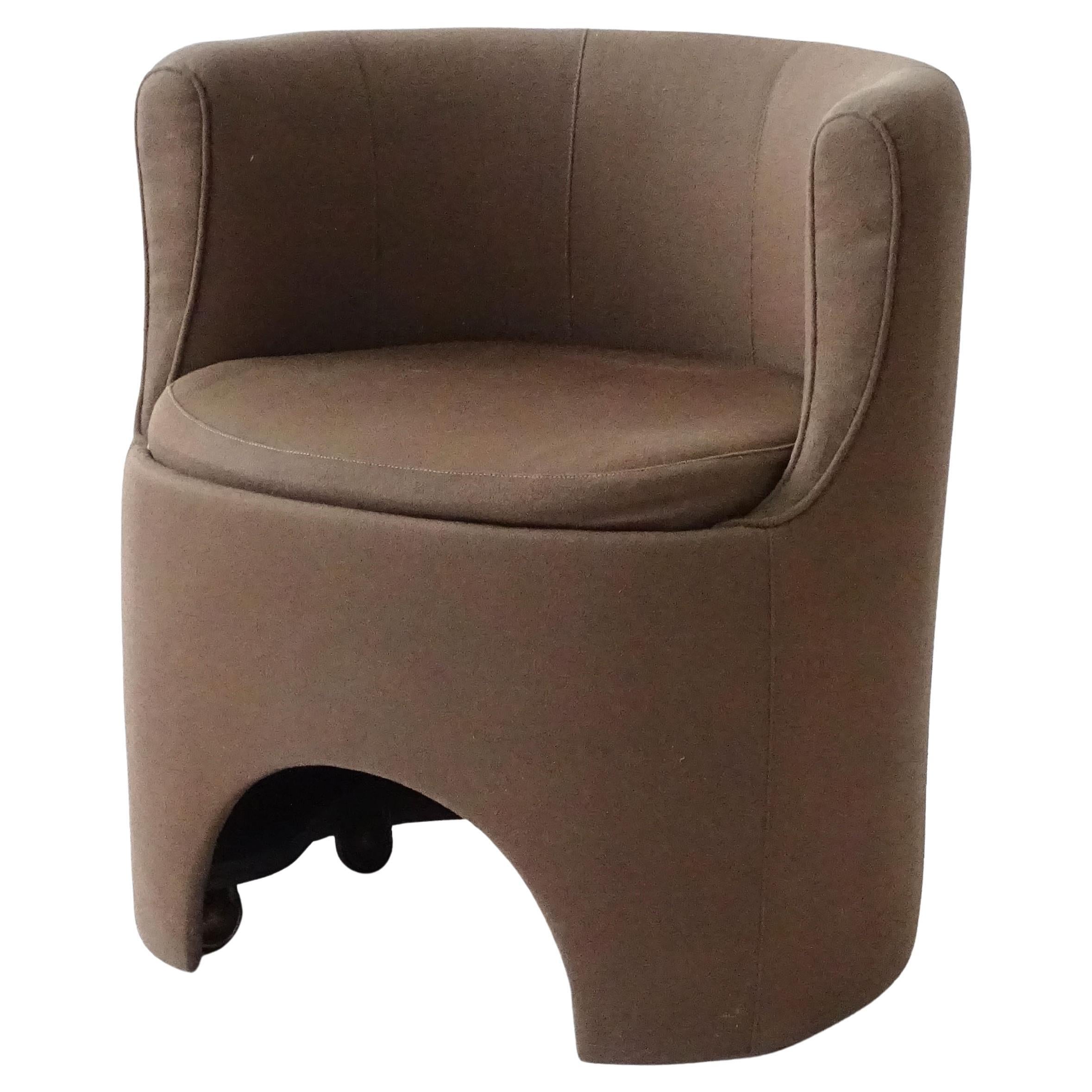 Luigi Caccia Dominioni para Azucena 'P22 Studio' Silla giratoria de chocolate en venta
