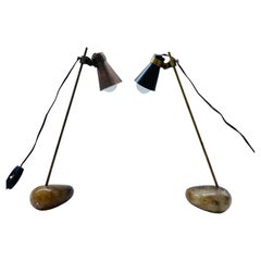 Luigi Caccia Dominioni for Azucena Rare "Sasso" Table Lamp, Italy 1950s