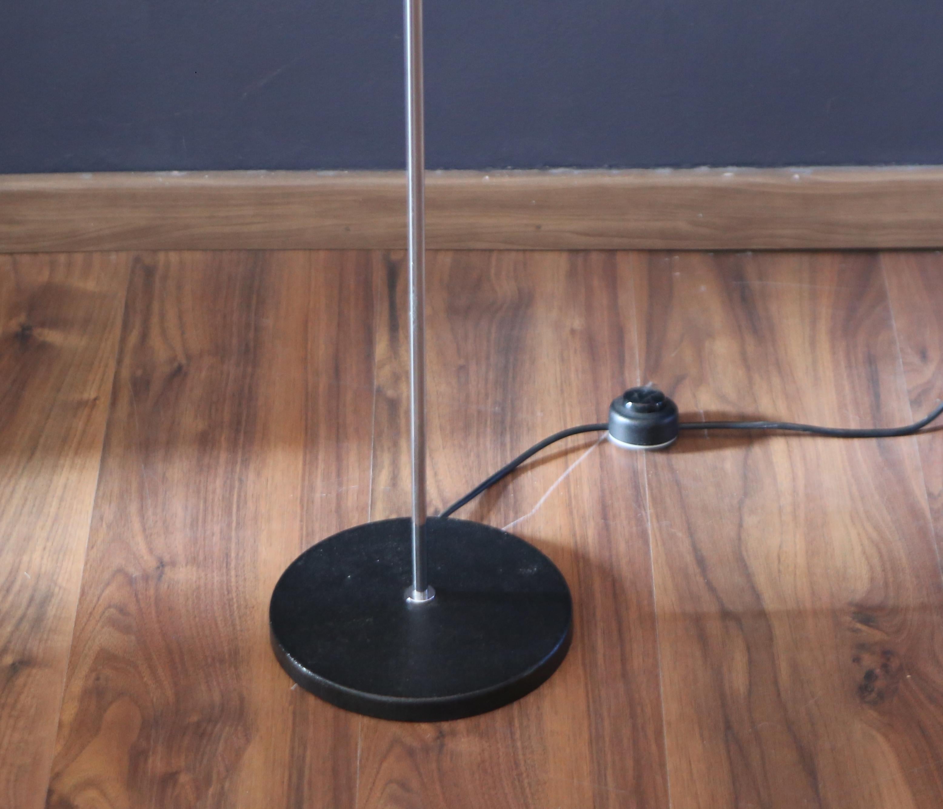 Italian Luigi Caccia Dominioni  Funnel floor lamp  modell (LTE5) for azucena. For Sale