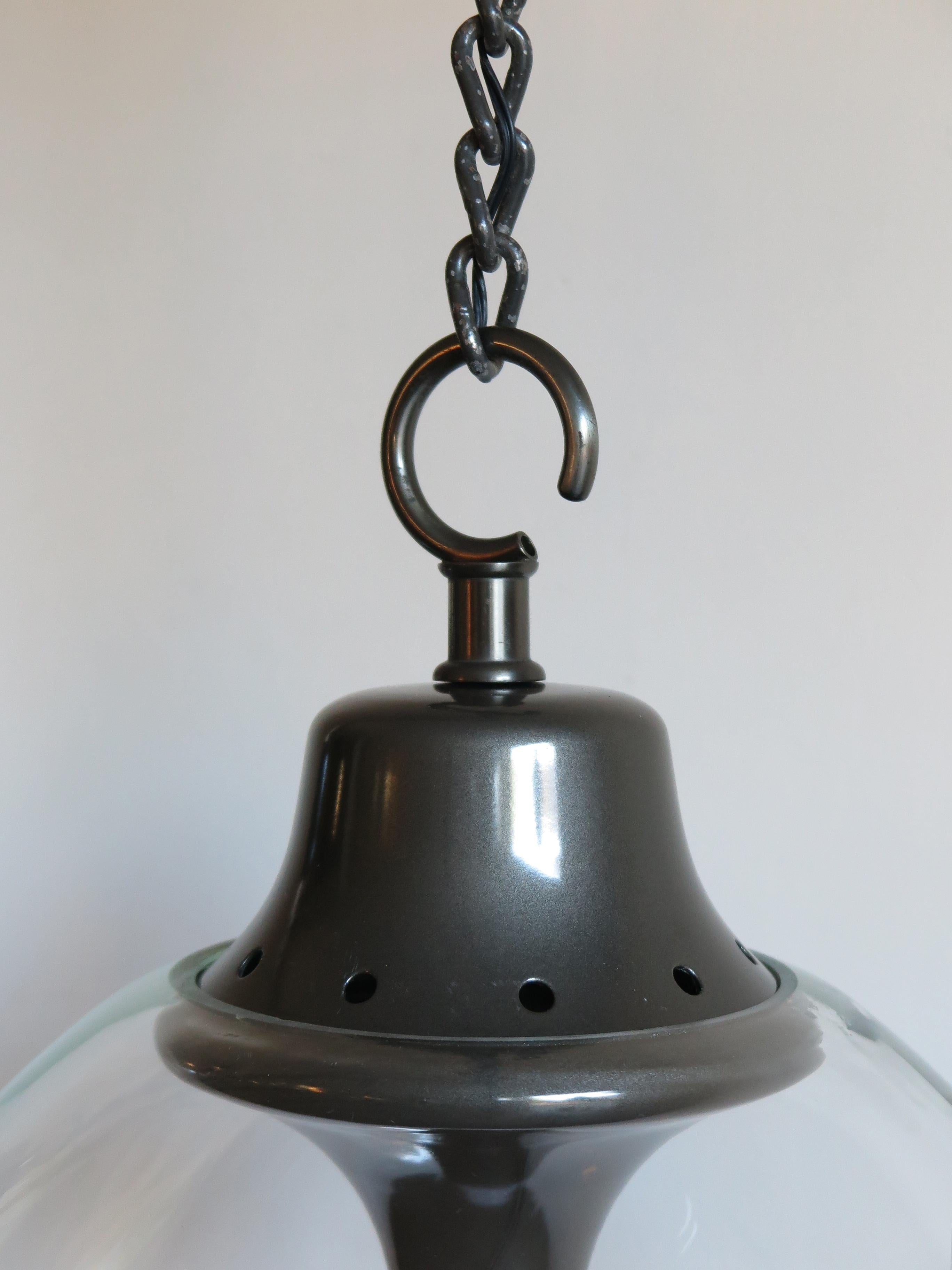 Luigi Caccia Dominioni Italian Glass Pendan Lamp for Azucena, 1967 3