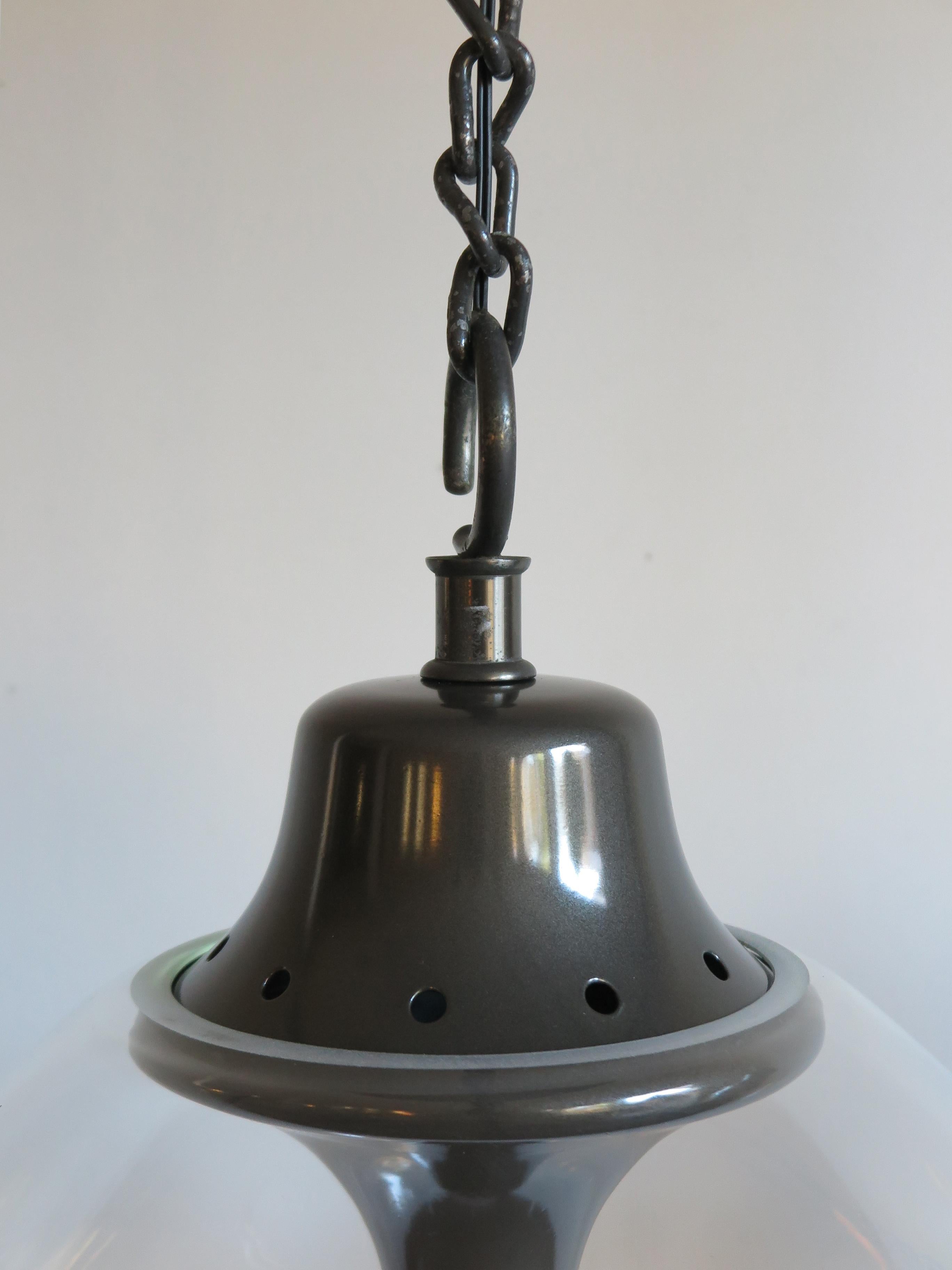 Luigi Caccia Dominioni Italian Glass Pendan Lamp for Azucena, 1967 2