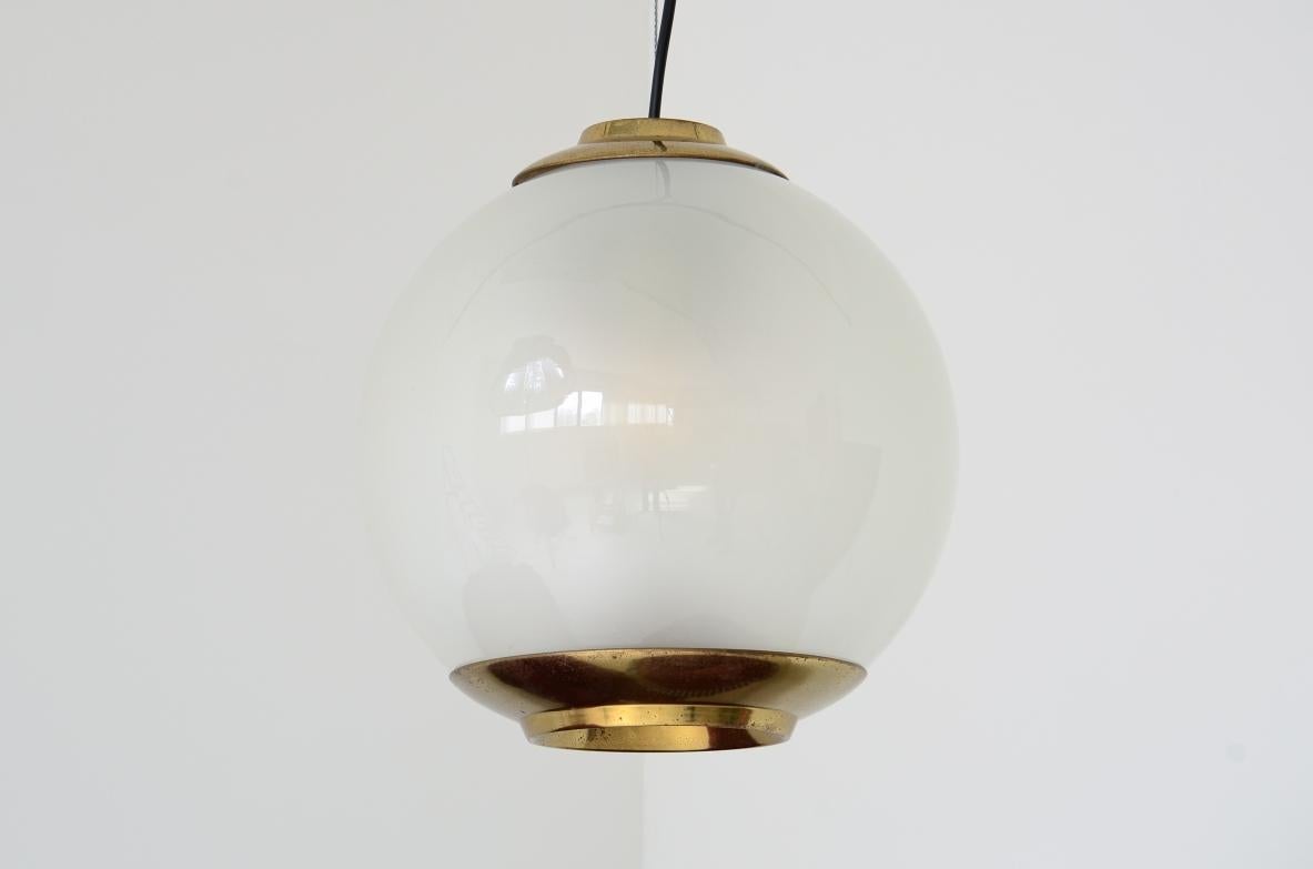 Luigi Caccia Dominioni  Large LPS8 model chandelier In Excellent Condition For Sale In Milano, IT
