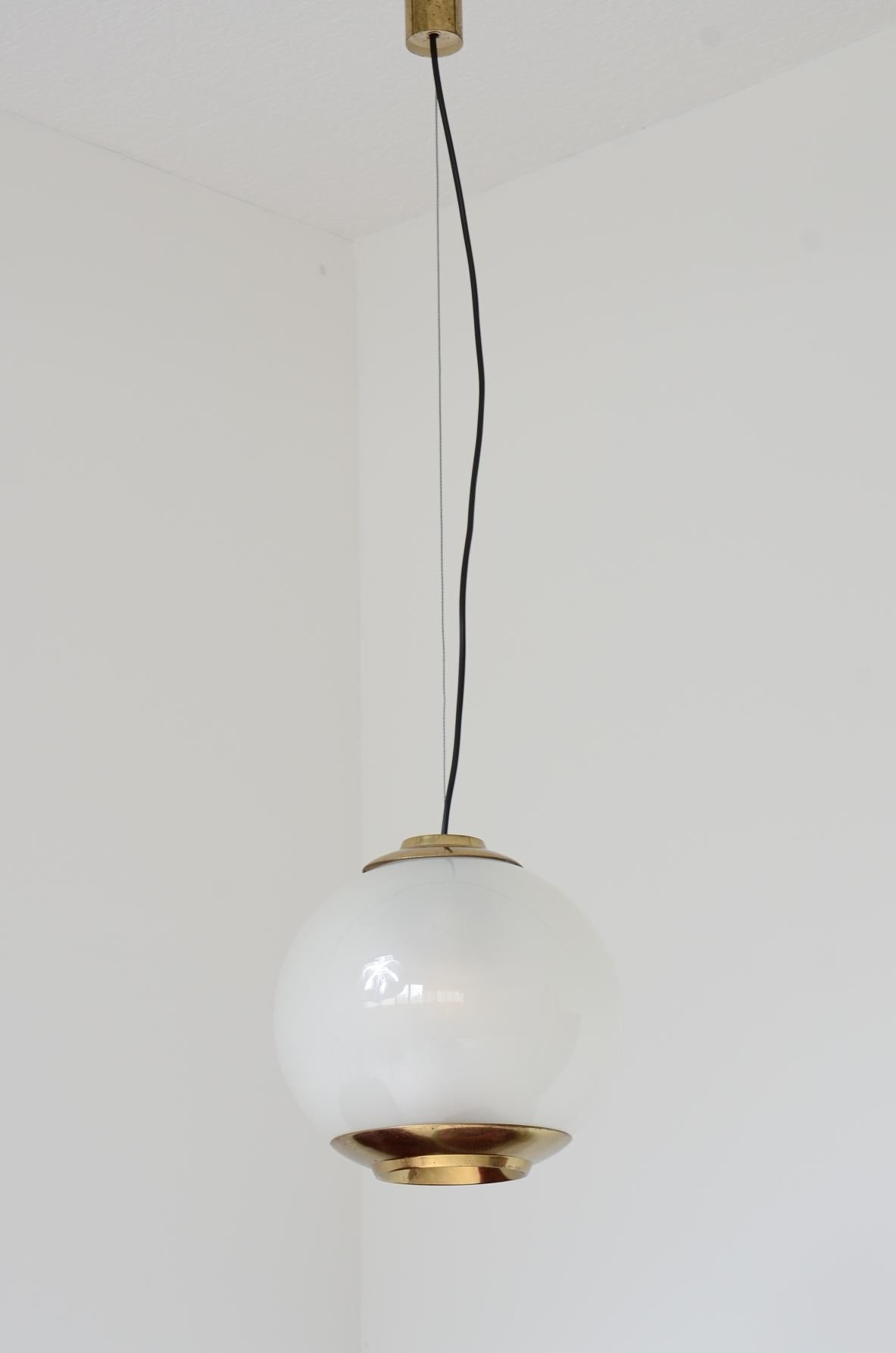20th Century Luigi Caccia Dominioni  Large LPS8 model chandelier For Sale