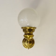 Luigi Caccia Dominioni LP1 Lampione Brass Wall Lamps for Azucena, Italy 1950s