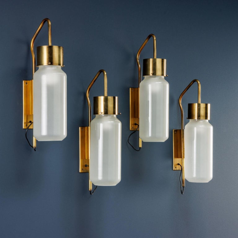 Luigi Caccia Dominioni 'LP10 Bidone' wall light for Azucena at 1stDibs