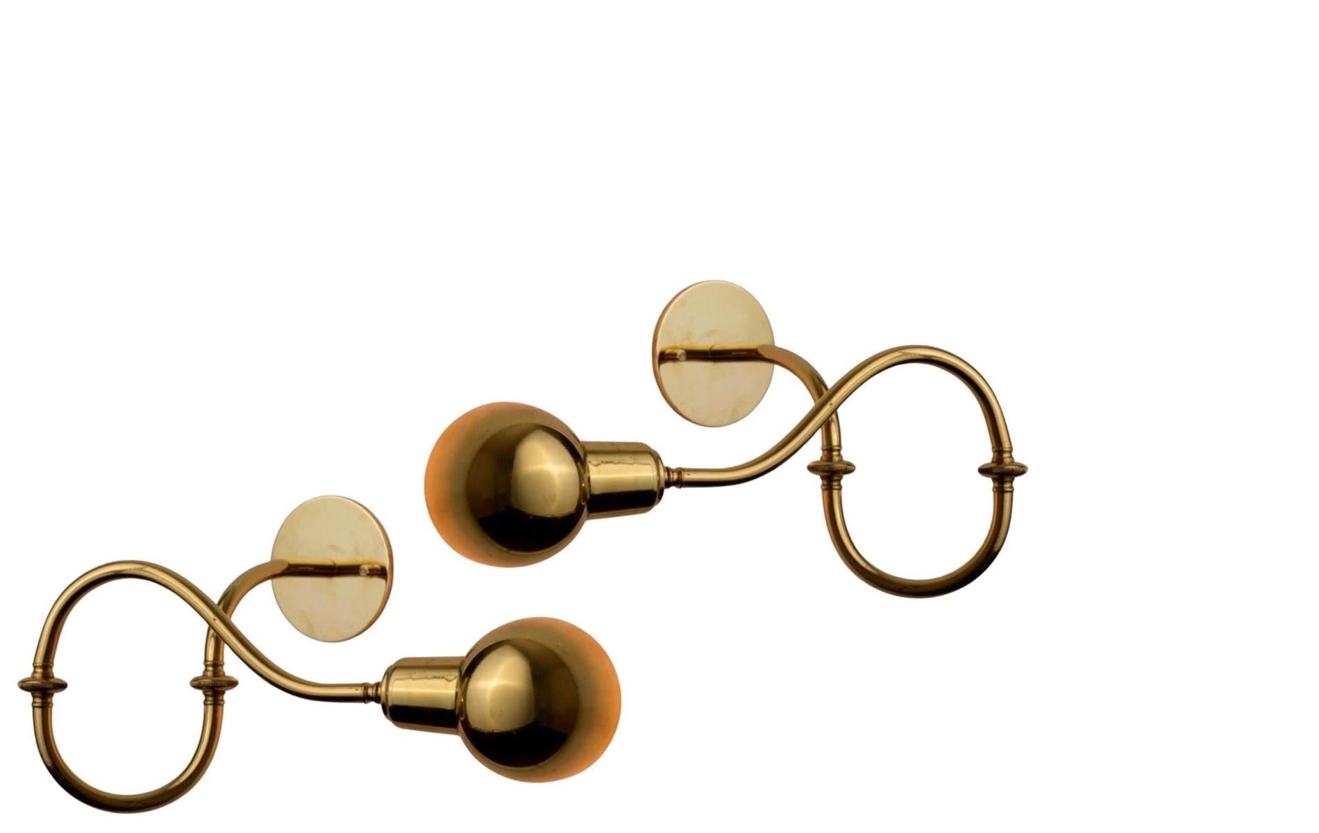 Luigi Caccia Dominioni LP15 'Tromba' Wall Lamps for Azucena, Italy, 1964 In Good Condition For Sale In Argelato, BO