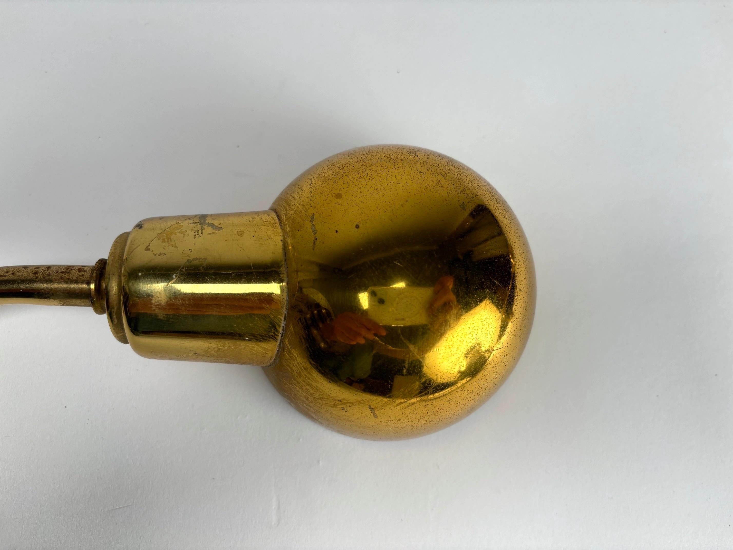 Mid-20th Century Luigi Caccia Dominioni LP15 'Tromba' Wall Lamps for Azucena, Italy, 1964 For Sale