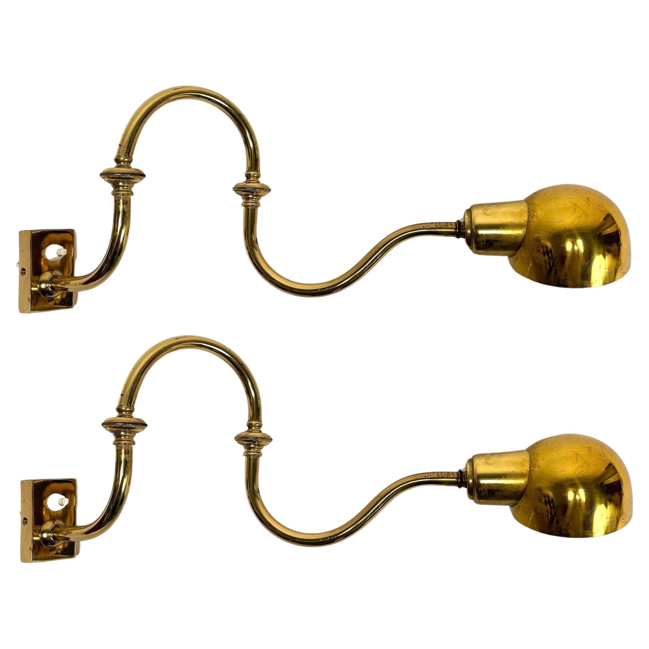 Luigi Caccia Dominioni LP15 'Tromba' Wall Lamps for Azucena, Italy, 1964