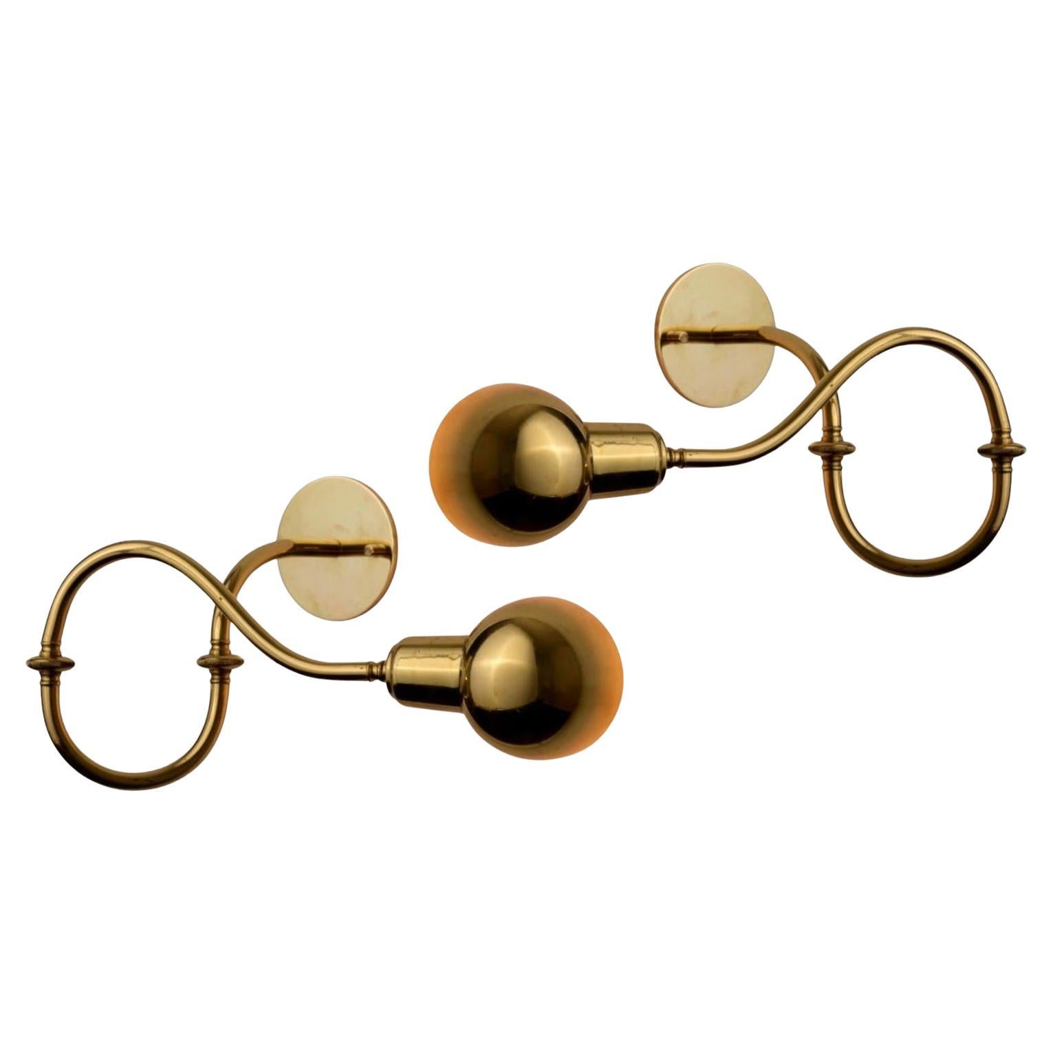 Luigi Caccia Dominioni LP15 'Tromba' Wall Lamps for Azucena, Italy, 1964