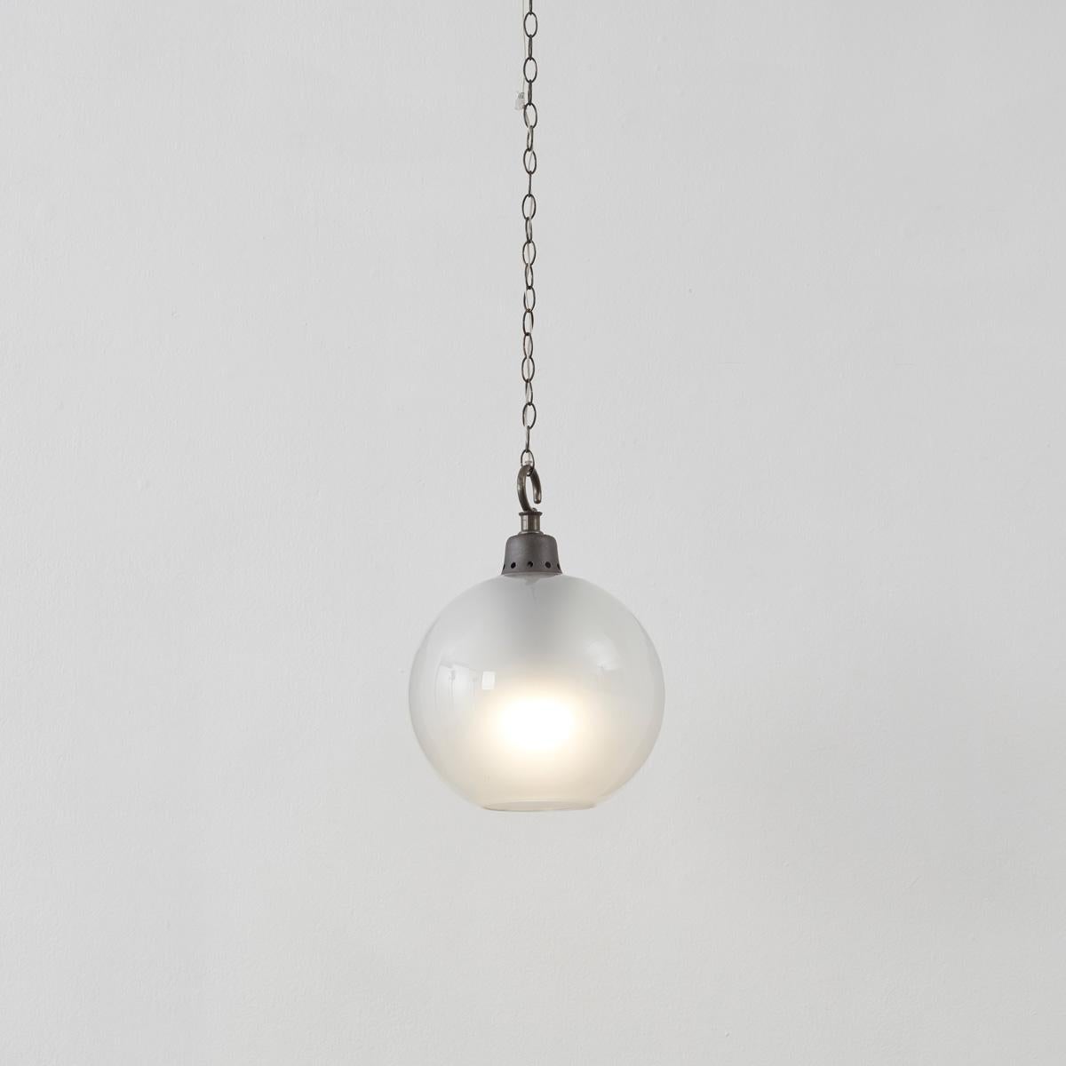 Italian Luigi Caccia Dominioni LS1 pendant lamp for Azucena - Italy, 1954 For Sale