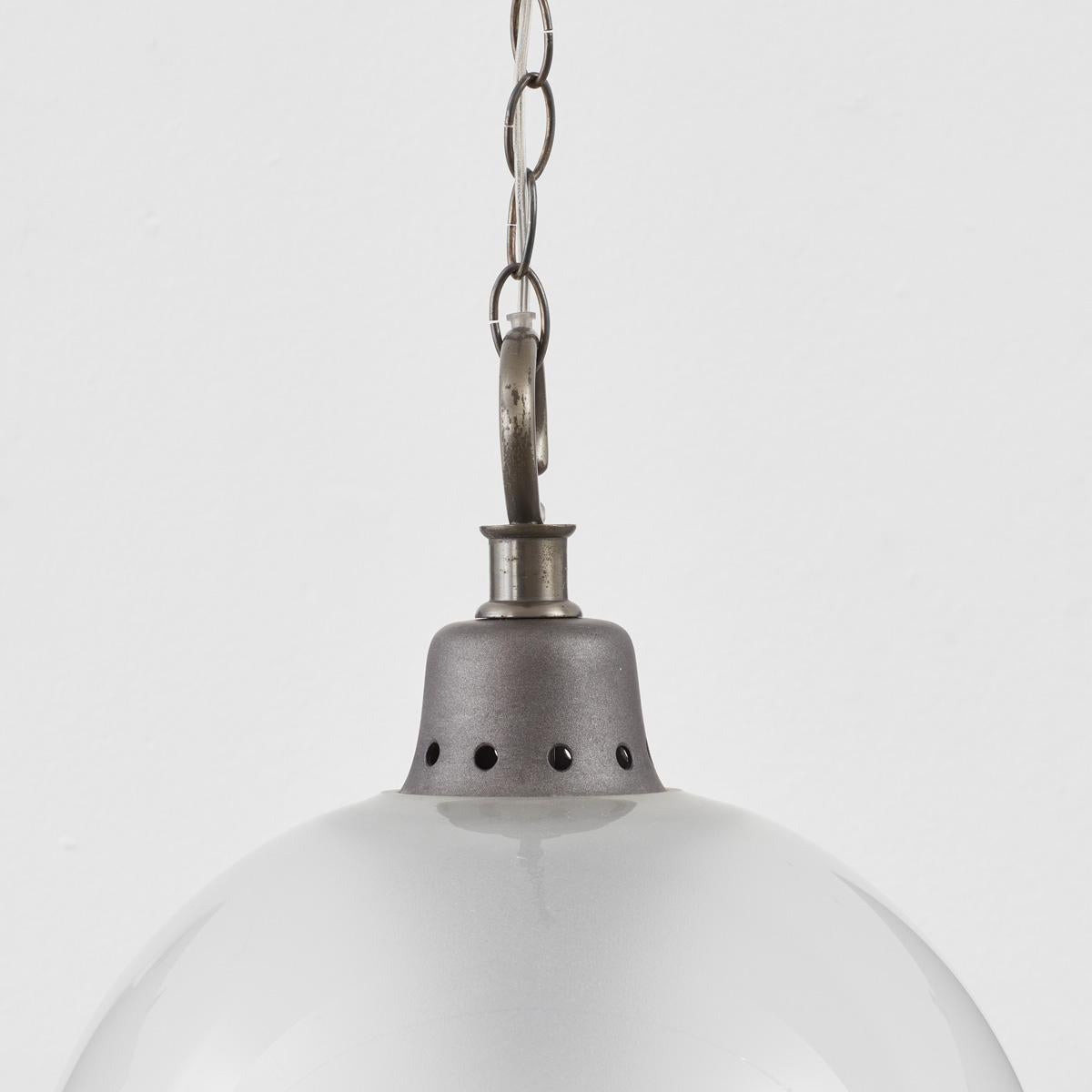Brass Luigi Caccia Dominioni LS1 pendant lamp for Azucena - Italy, 1954 For Sale