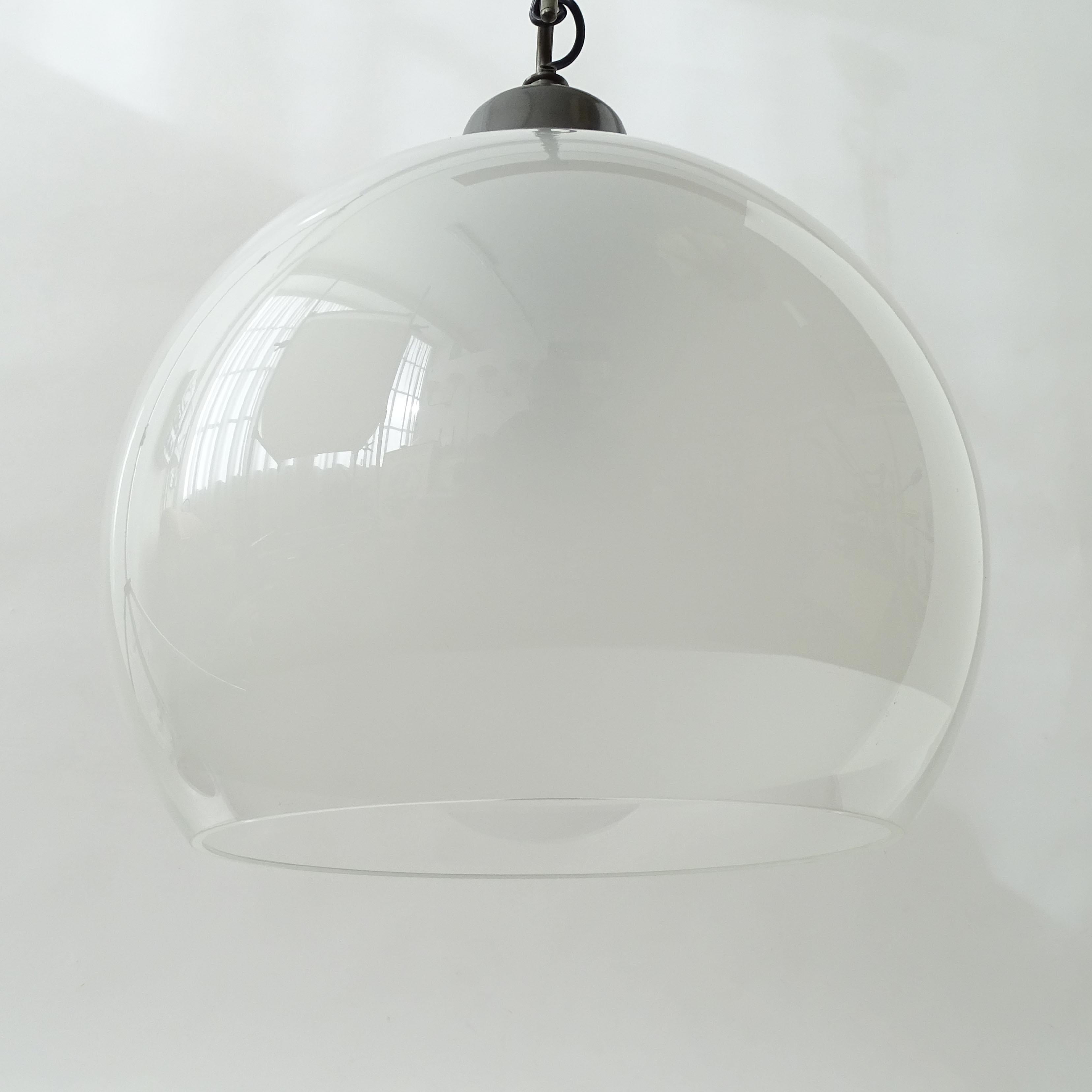 Lacquered Luigi Caccia Dominioni LS10 Ceiling Lamp for Azucena, Italy, 1960s For Sale
