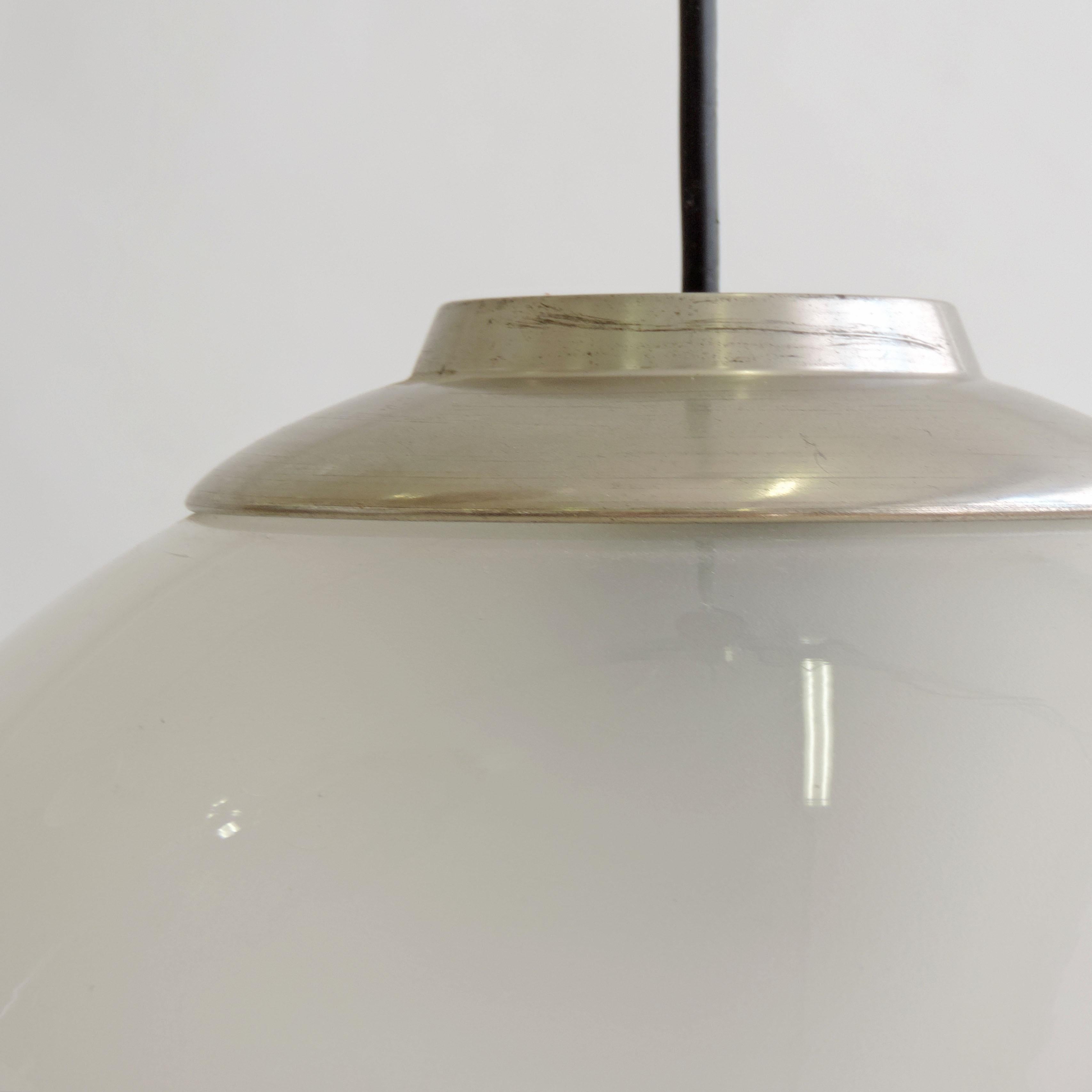 Lampada a sospensione Luigi Caccia Dominioni LS2 per Azucena, Italia, 1952.