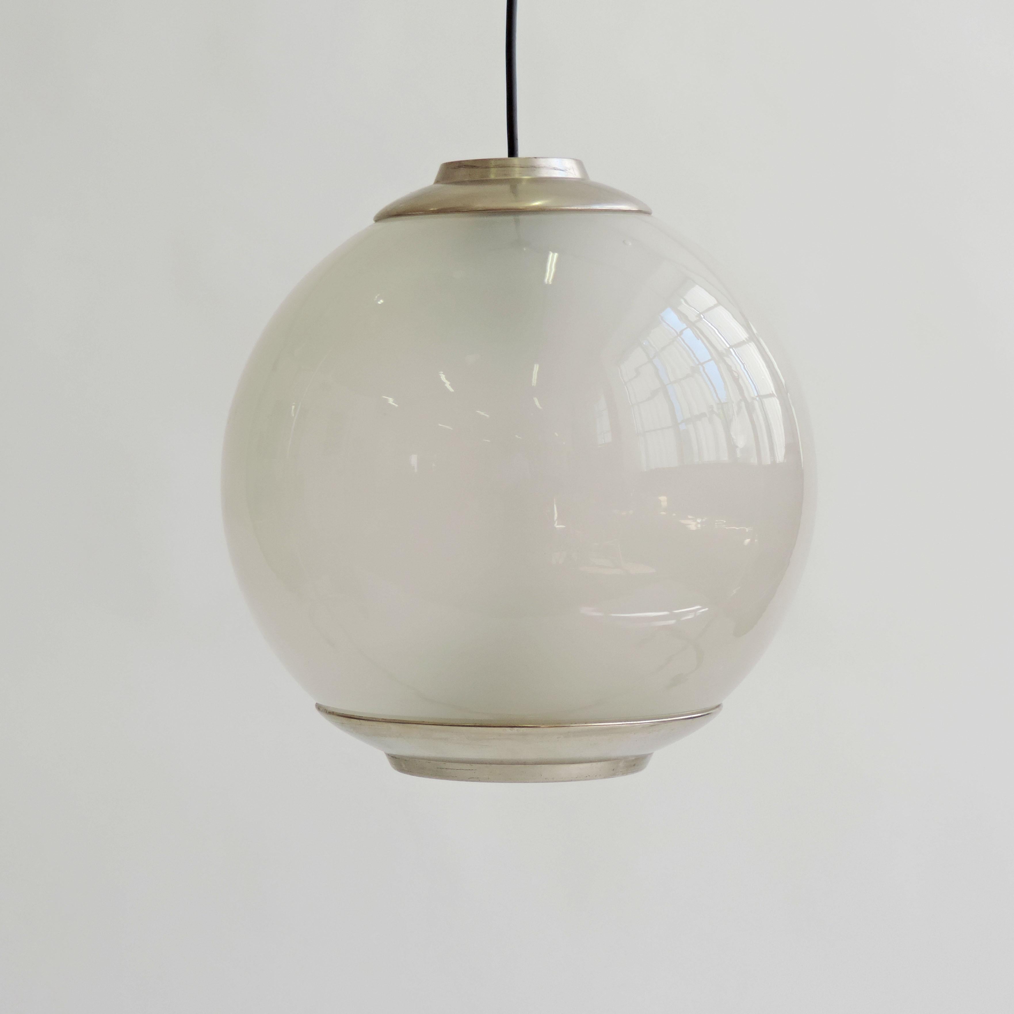 Mid-20th Century Luigi Caccia Dominioni LS2 Pendant Lamp for Azucena, Italy, 1952 For Sale