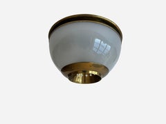 Luigi Caccia Dominioni LSP3 Plafonnier/ Applique en laiton et verre, années 1960