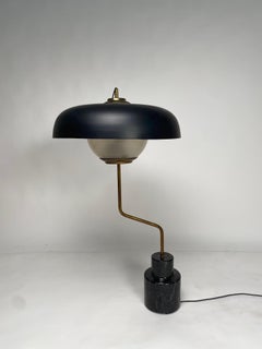 Luigi Caccia Dominioni Monumental Mikado table lamp (Brass Version)  Italy, 1960