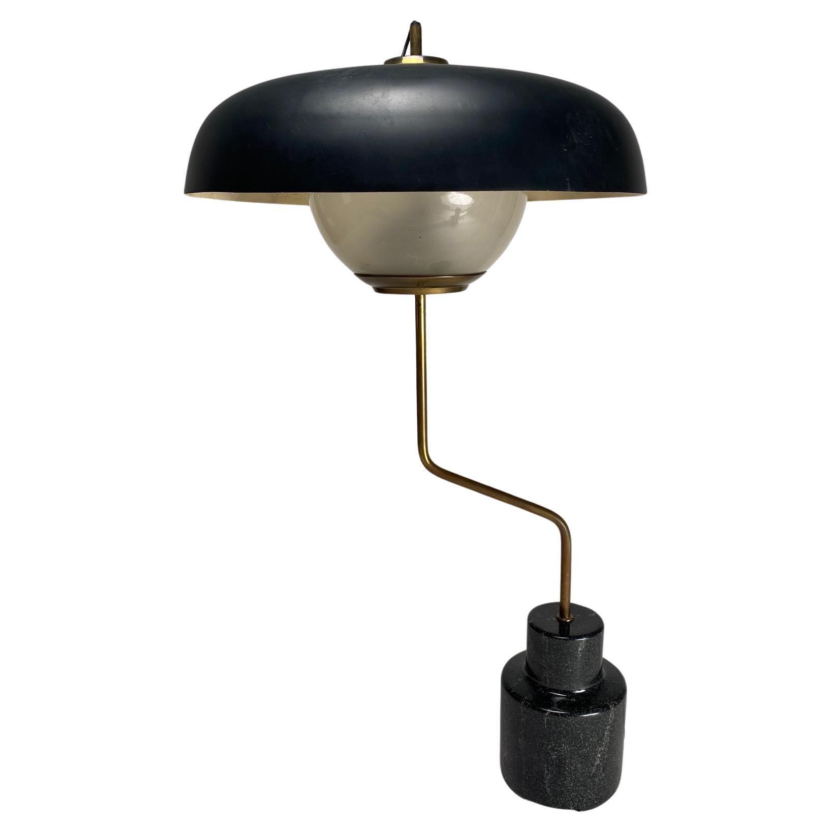 Luigi Caccia Dominioni Monumental Mikado table lamp (Brass Version)  Italy, 1960 For Sale