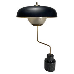 Vintage Luigi Caccia Dominioni Monumental Mikado table lamp (Brass Version)  Italy, 1960
