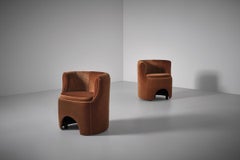 Luigi Caccia Dominioni "P22" Armchairs for Azucena, Italy 1975