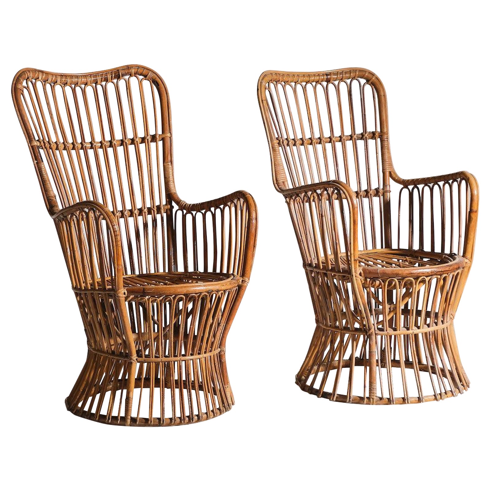 Paire de fauteuils Luigi Caccia Dominioni