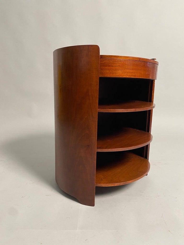 Mid-Century Modern Luigi Caccia Dominioni, Pair of Bedside Table MB1, Azucena For Sale