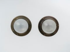 Luigi Caccia Dominioni Pair of Brass Model LSP 6 “Tommy” Lamps for Azucena, 1965