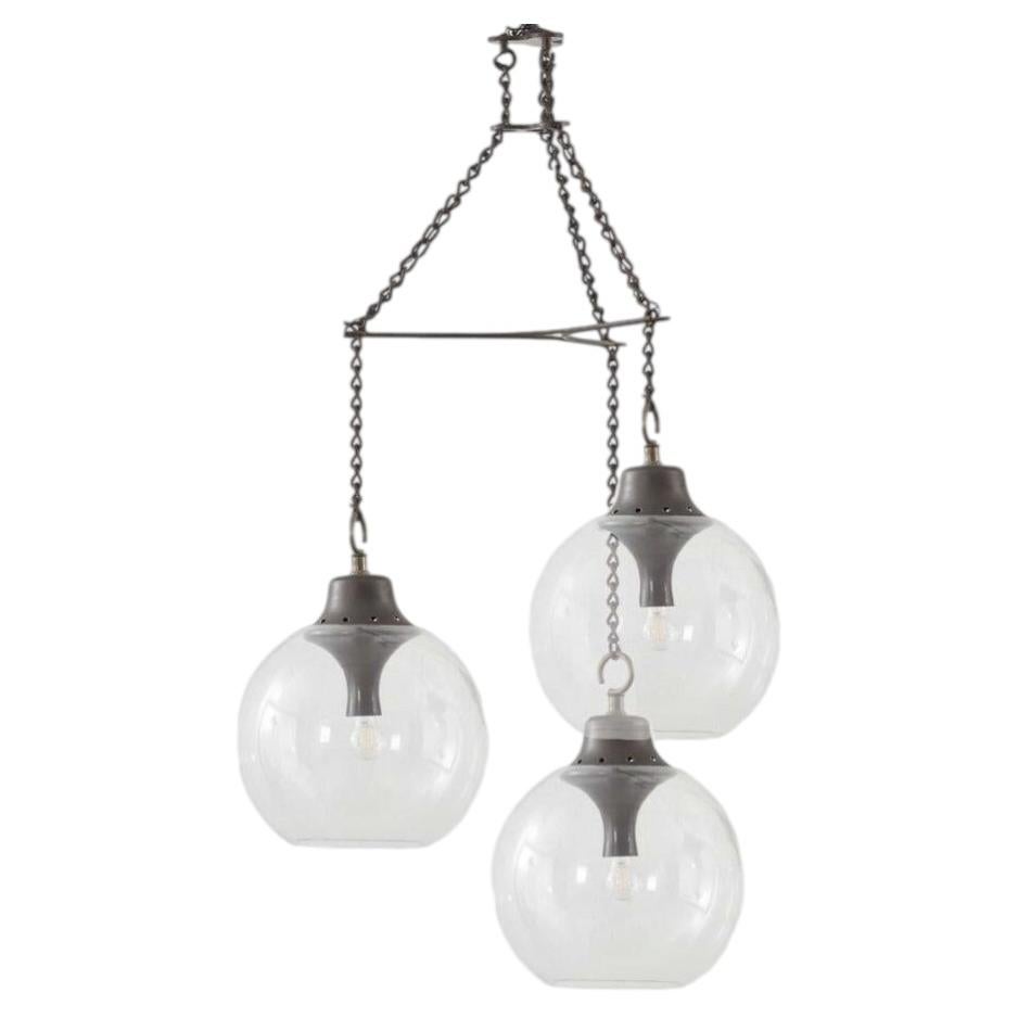 Luigi Caccia Dominioni for Azucena Chandelier LS10, Italy 1960s