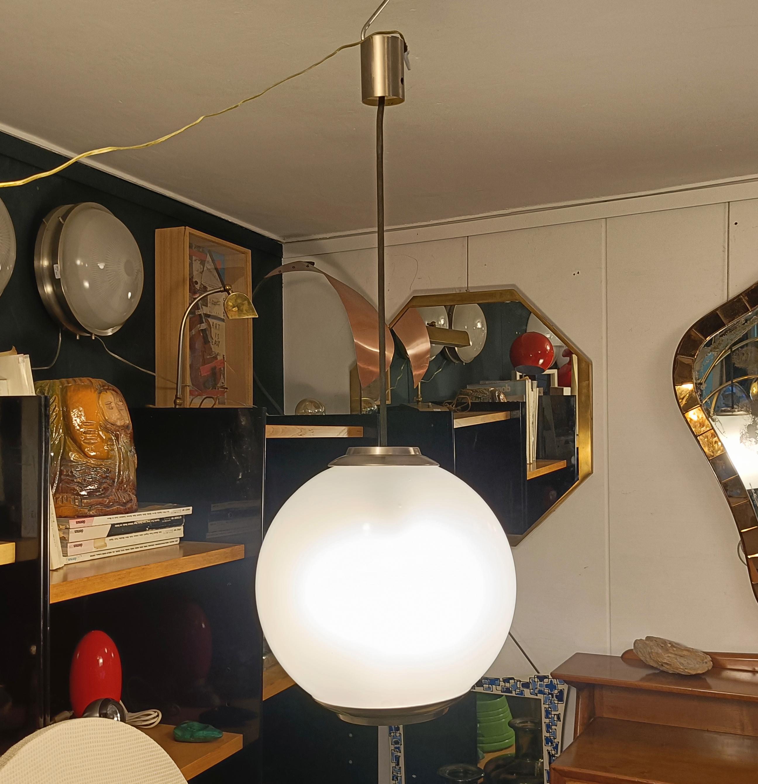 Mid-20th Century Luigi Caccia Dominioni per Azucena Lampadario 