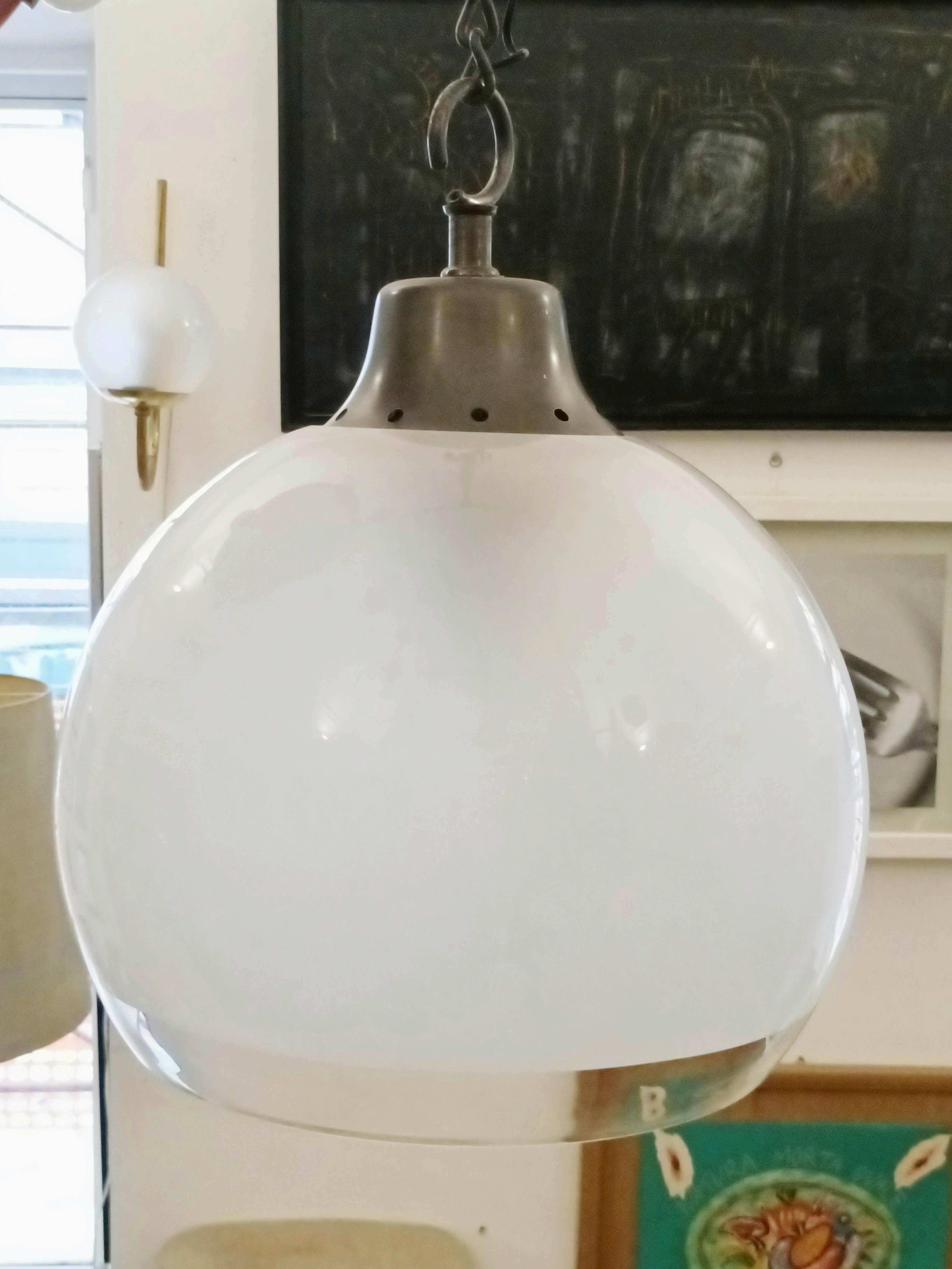 Luigi Caccia Dominioni para Azucena Lámpara de araña Mod. LS10, Italia Años 60 en Bueno estado para la venta en Naples, IT