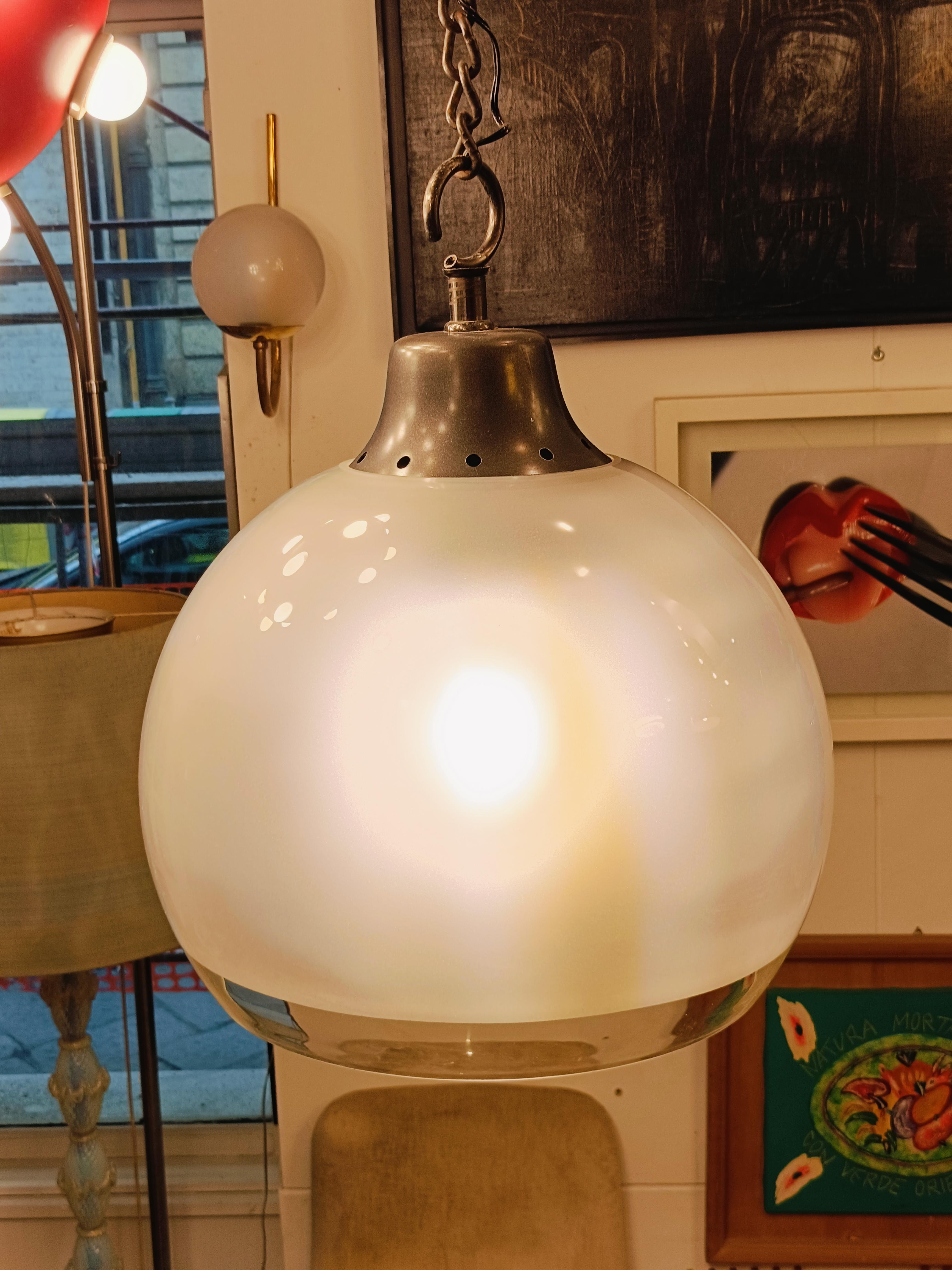 Luigi Caccia Dominioni para Azucena Lámpara de araña Mod. LS10, Italia Años 60 en venta 1