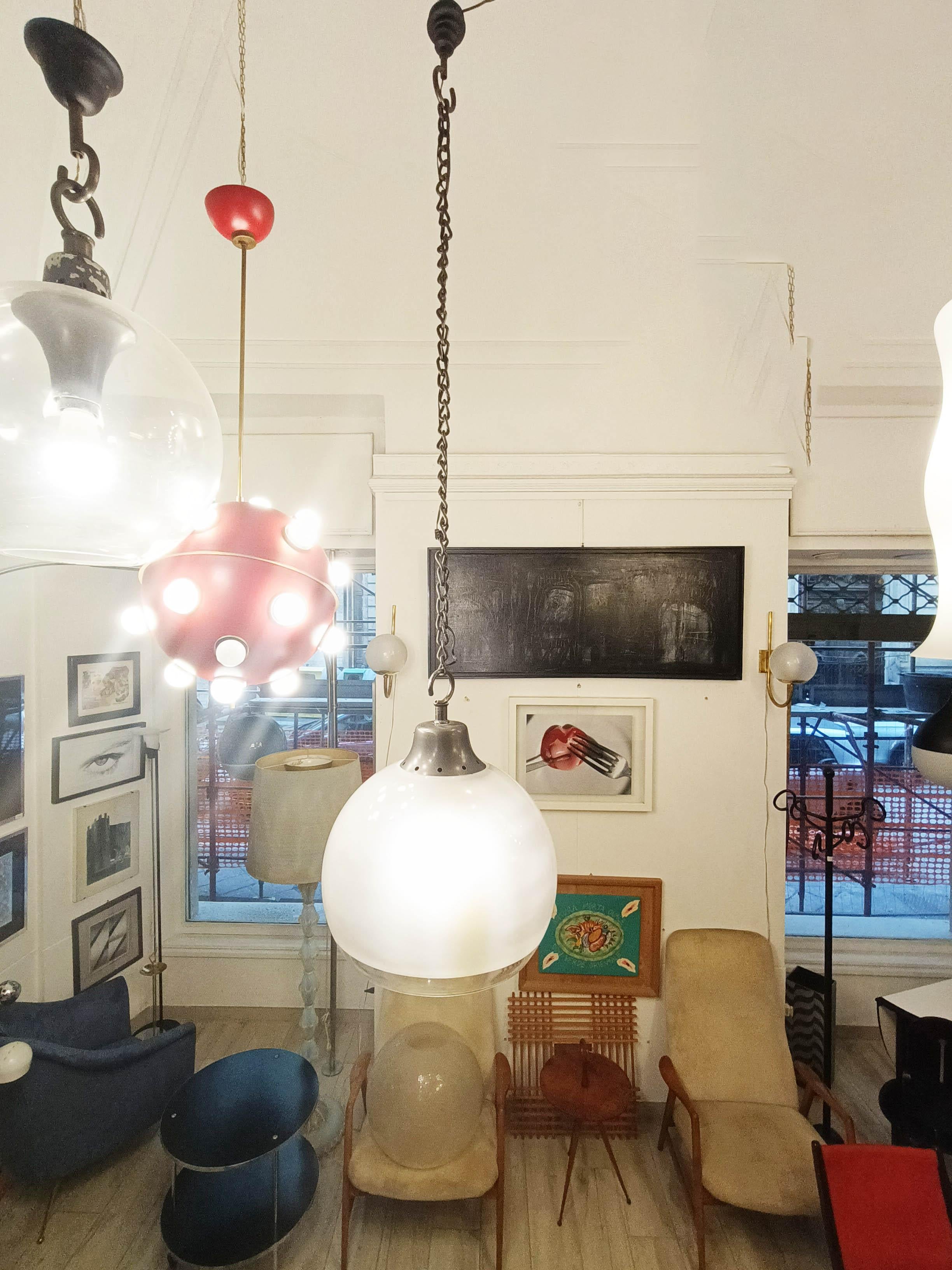 Luigi Caccia Dominioni para Azucena Lámpara de araña Mod. LS10, Italia Años 60 en venta 2