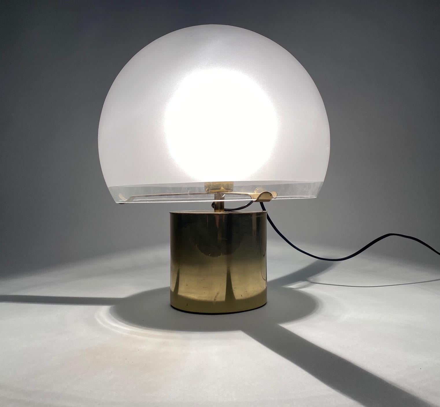 Mid-Century Modern Luigi Caccia Dominioni, 'Porcino' Table Lamp, Azucena, Italy, 1960s
