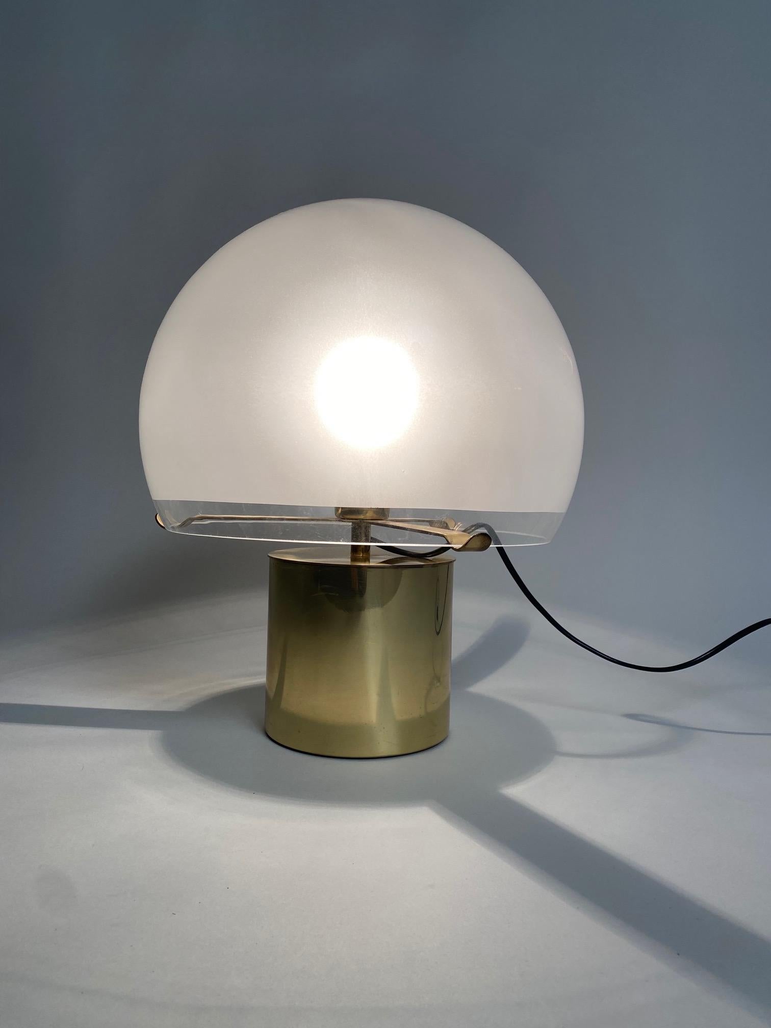 Mid-20th Century Luigi Caccia Dominioni, 'Porcino' Table Lamp, Azucena, Italy, 1960s