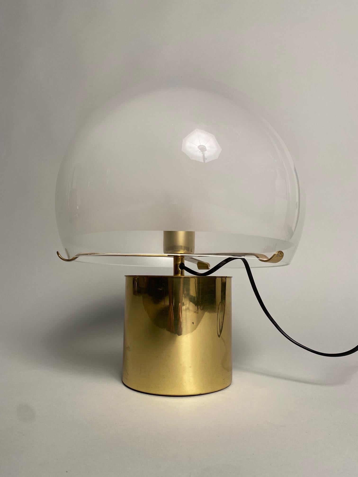 Luigi Caccia Dominioni, 'Porcino' Table Lamp, Azucena, Italy, 1960s 2