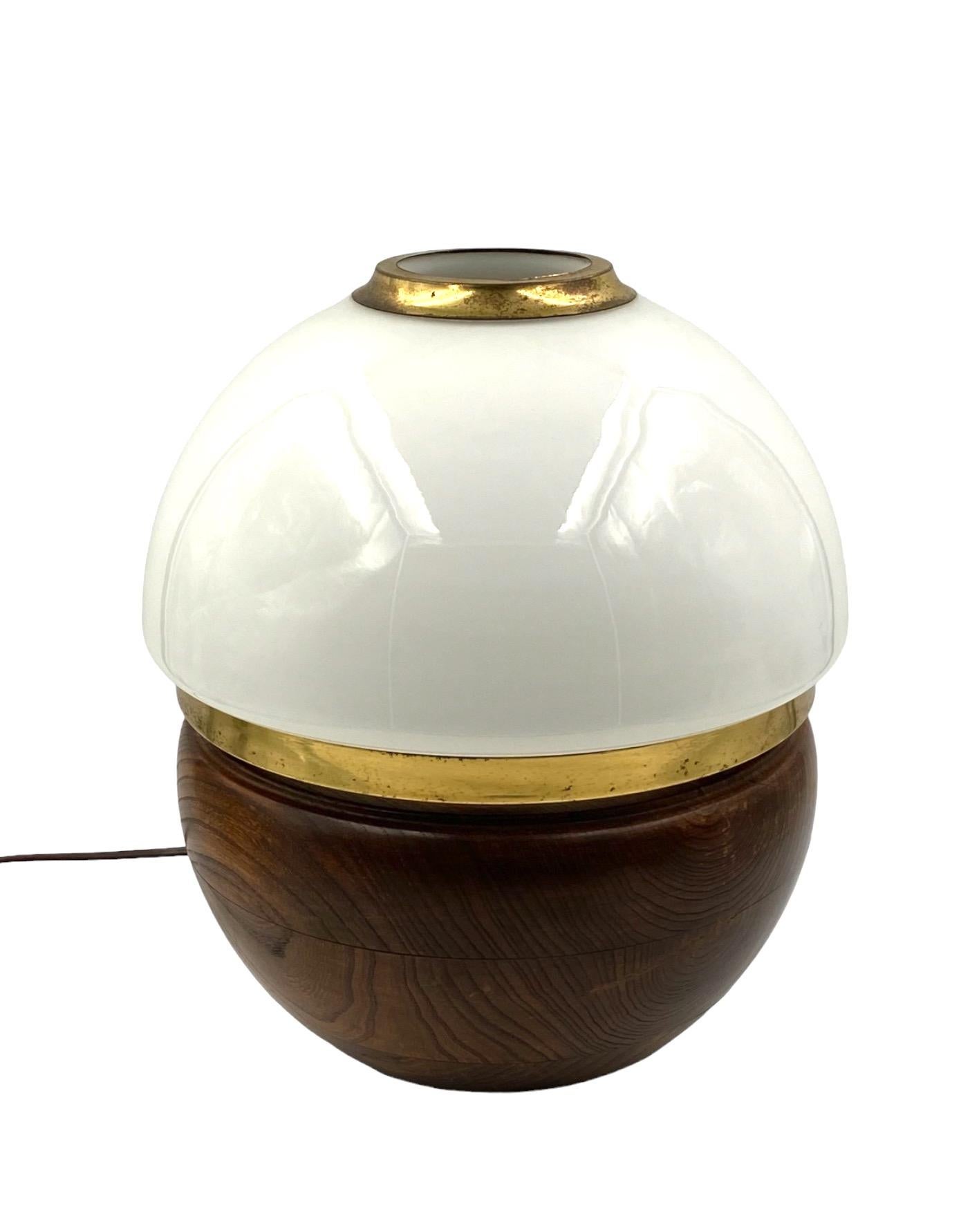 Luigi Caccia Dominioni, rare table lamp, Azucena Italy, 1970s For Sale 9