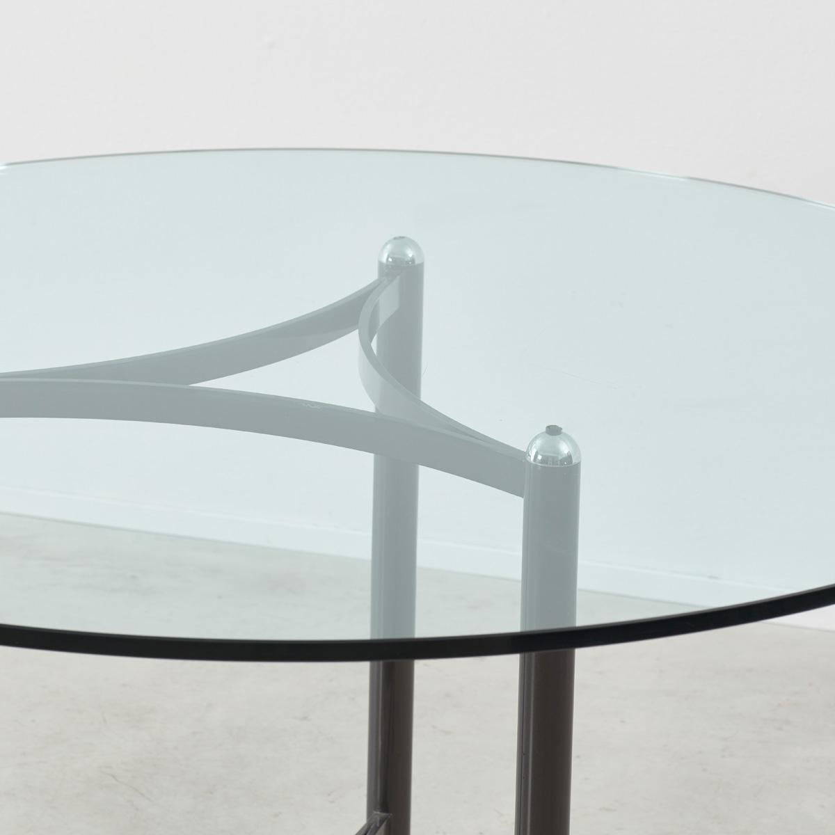 Late 20th Century Luigi Caccia Dominioni Round Table for Azucena, Italy, 1970s