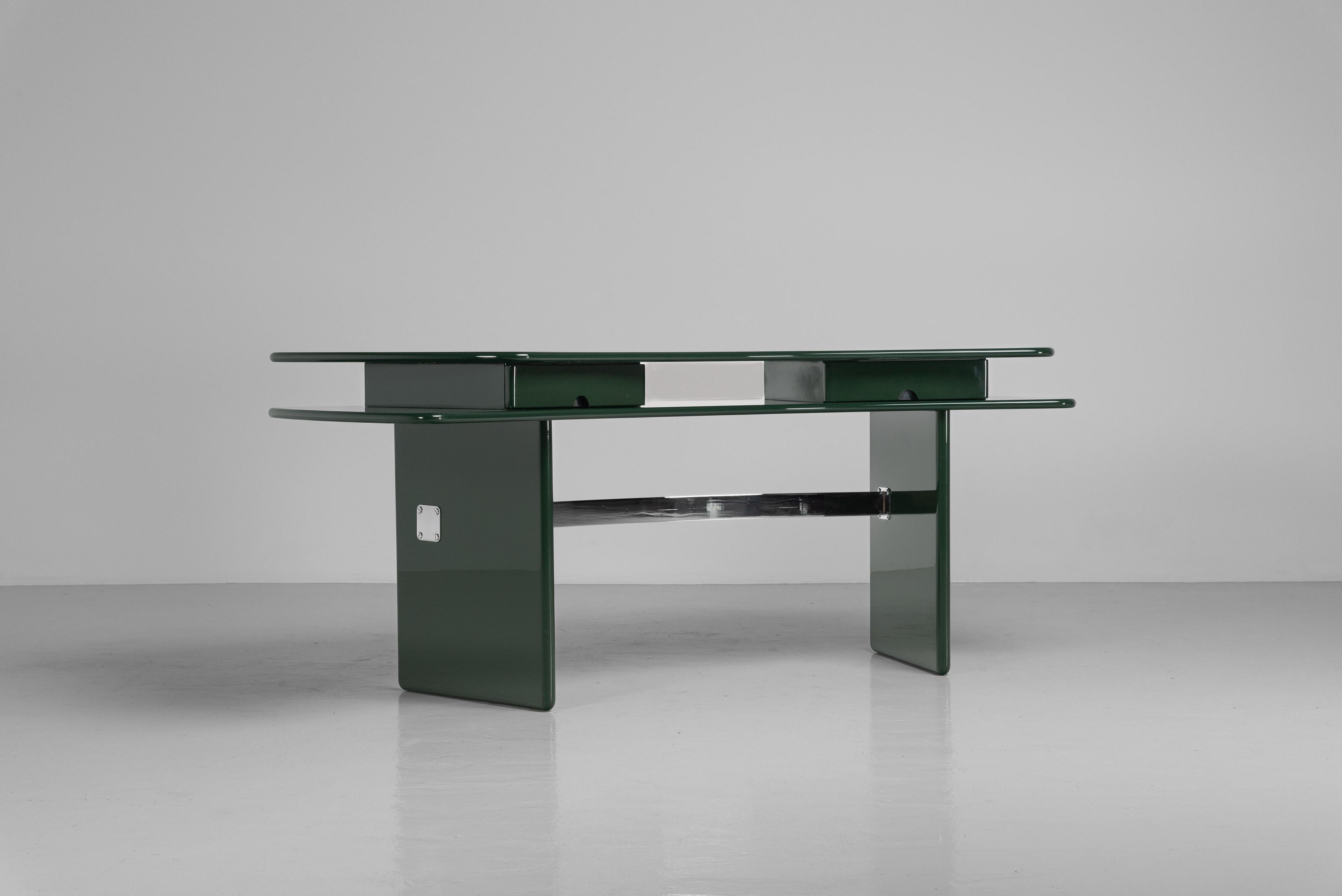 Luigi Caccia Dominioni SCR7 desk Azucena Italie 1979 en vente 3