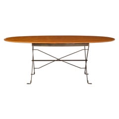 Luigi Caccia Dominioni 'T3 Cavalletto' Walnut Dining Table
