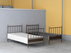 Luigi Caccia Dominioni Twin Beds Model L1 "Francesco Giuseppe" for Azucena 1950s