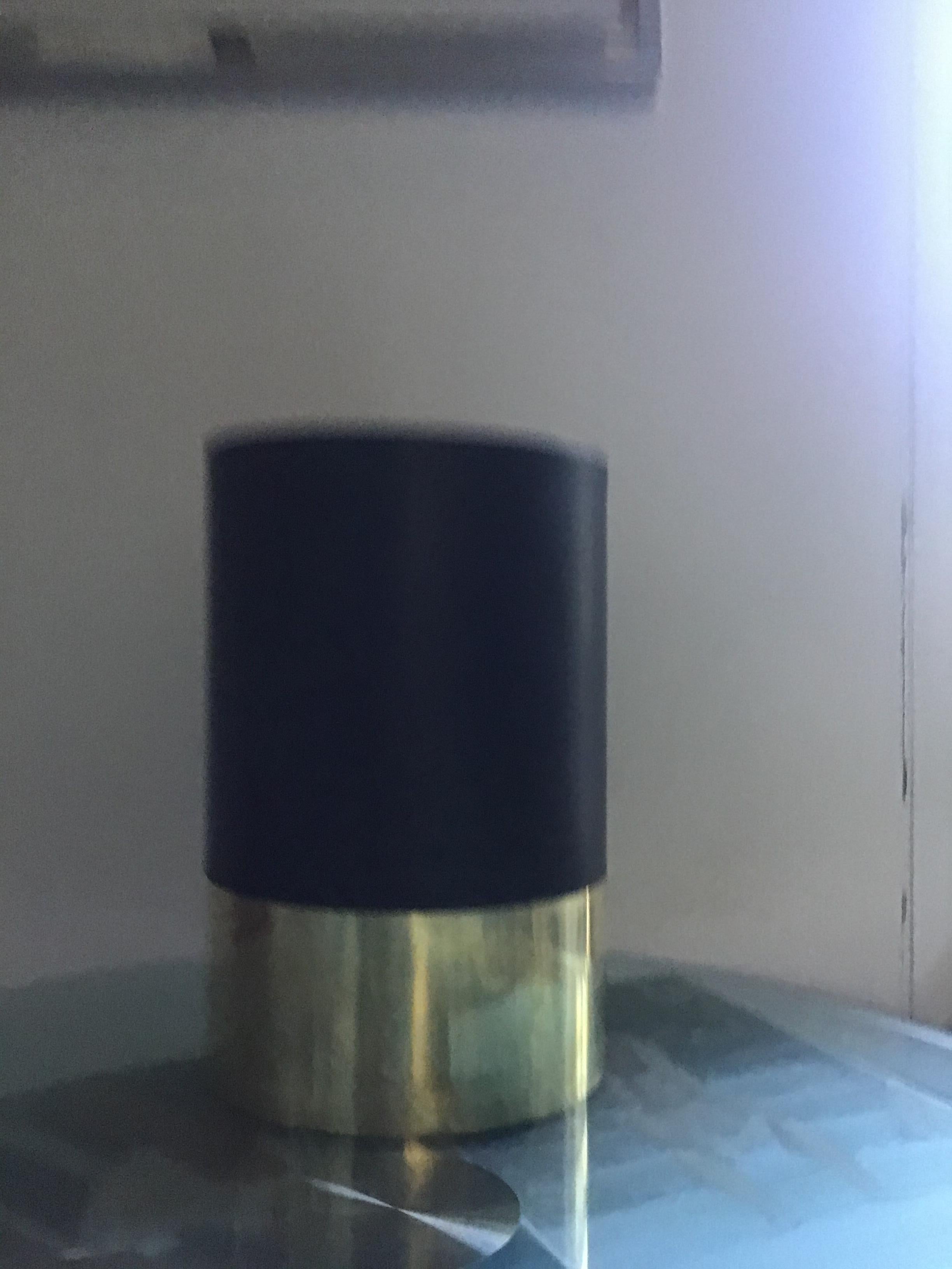 Luigi Caccia Dominioni Umbrellastand Waste Paper Jar Holder Brass Metal 1950 Ita For Sale 11