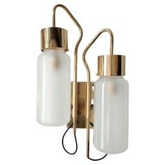 Luigi Caccia Dominioni Wall Light Bidone Double Light