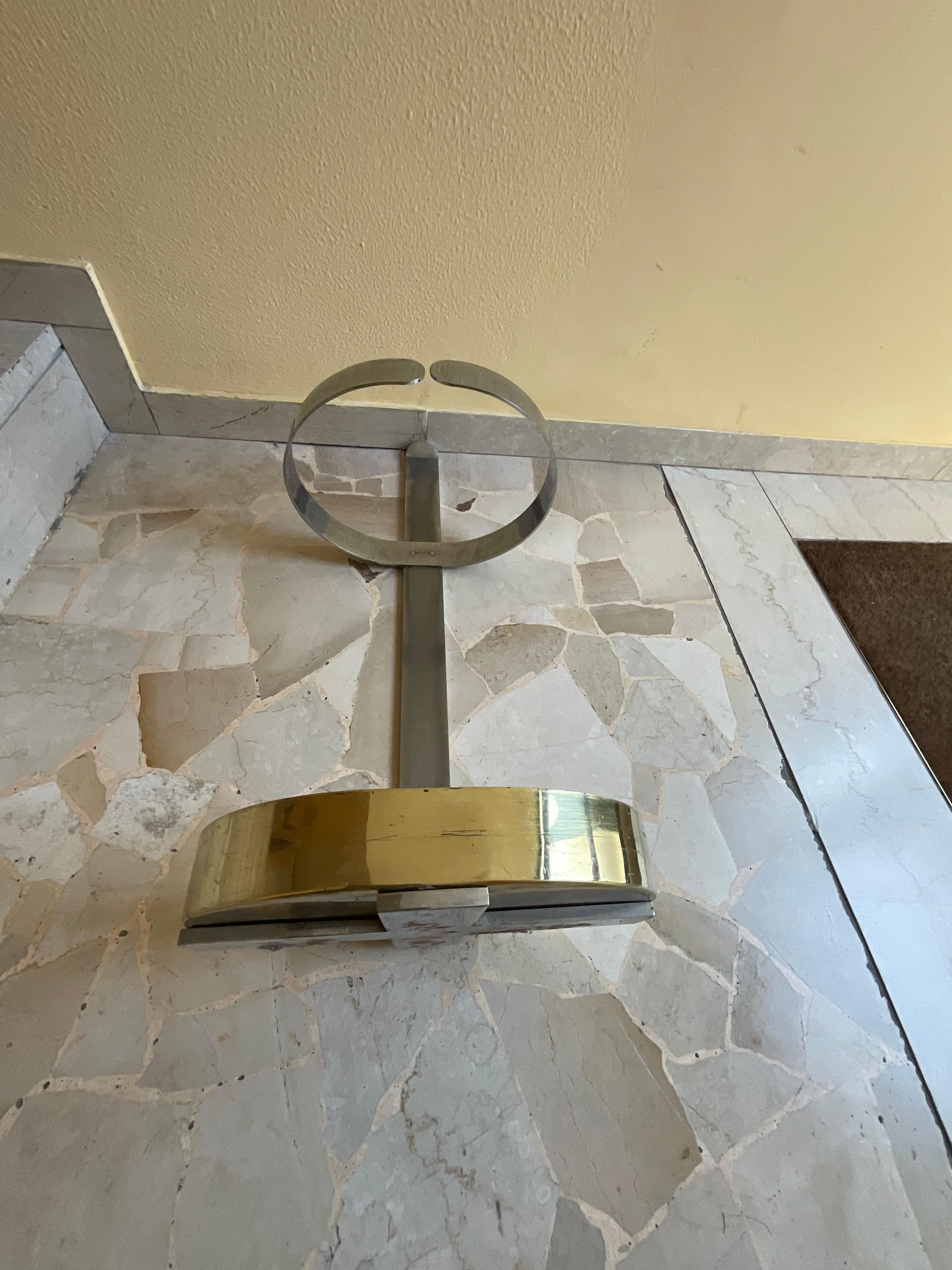 Luigi CACCIA DOMINIONI - ZANOTTA - 1970s umbrella stand - Made in italy For Sale 2