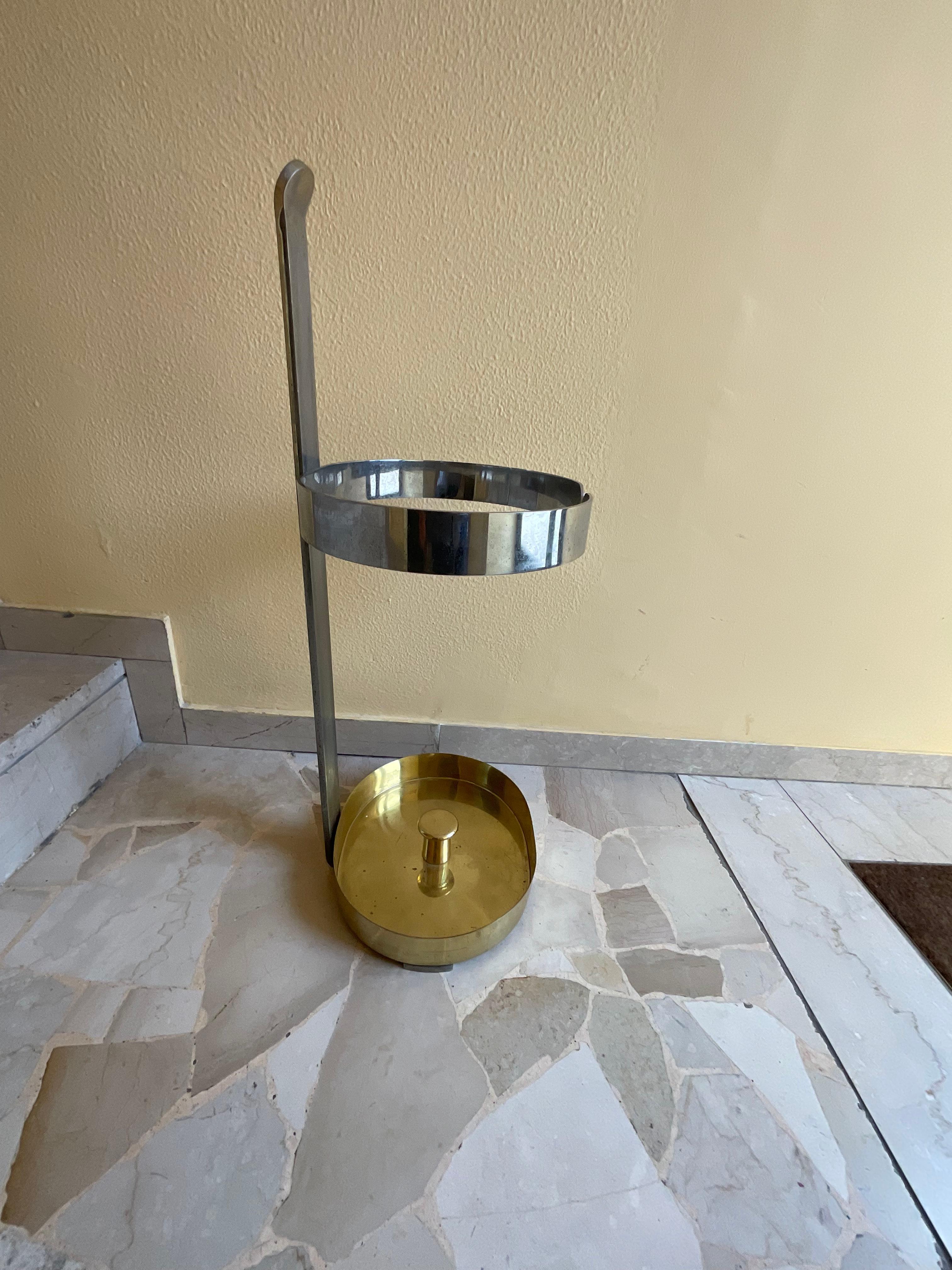 Late 20th Century Luigi CACCIA DOMINIONI - ZANOTTA - 1970s umbrella stand - Made in italy For Sale