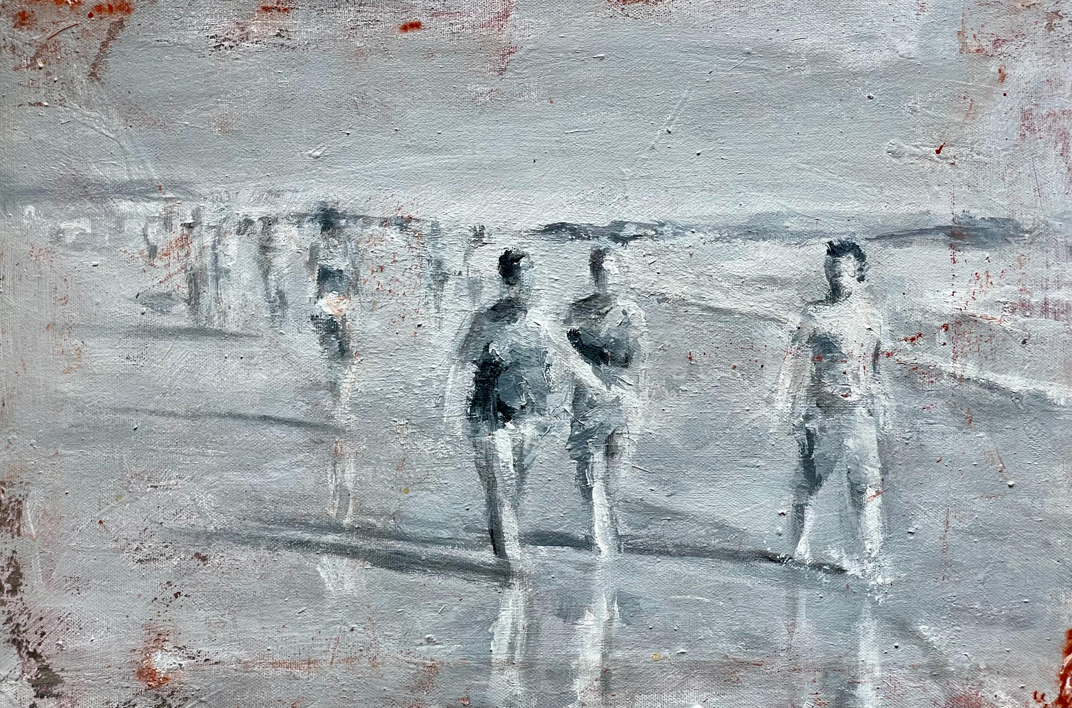 Luigi Christopher Veggetti Still-Life Painting - Al mare. From the Beaches series